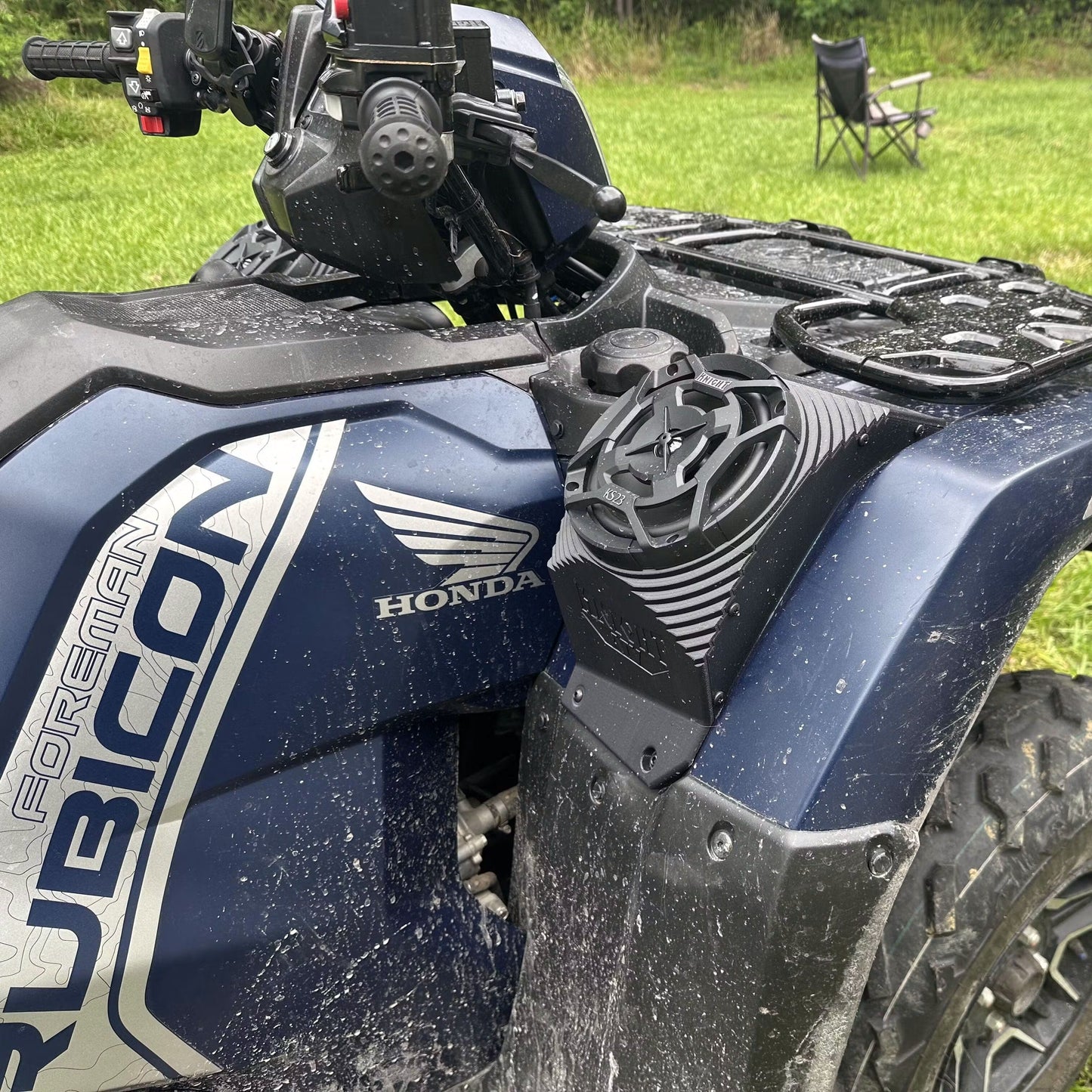 Honda Foreman and Rubicon (14–25) Bluetooth LED ATV Sound System