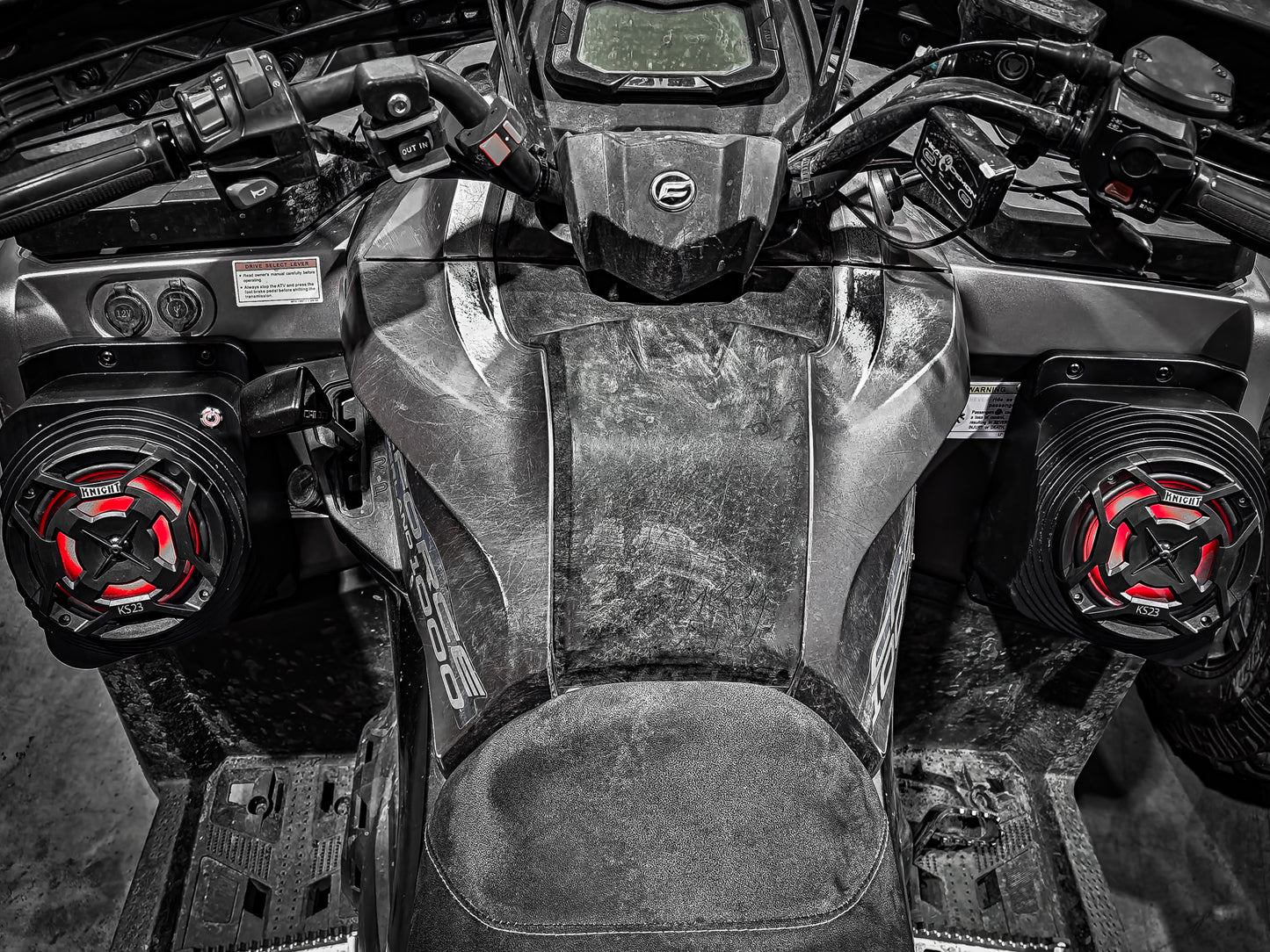 CFMOTO CForce 800/1000 (19–23) Bluetooth LED ATV Sound System
