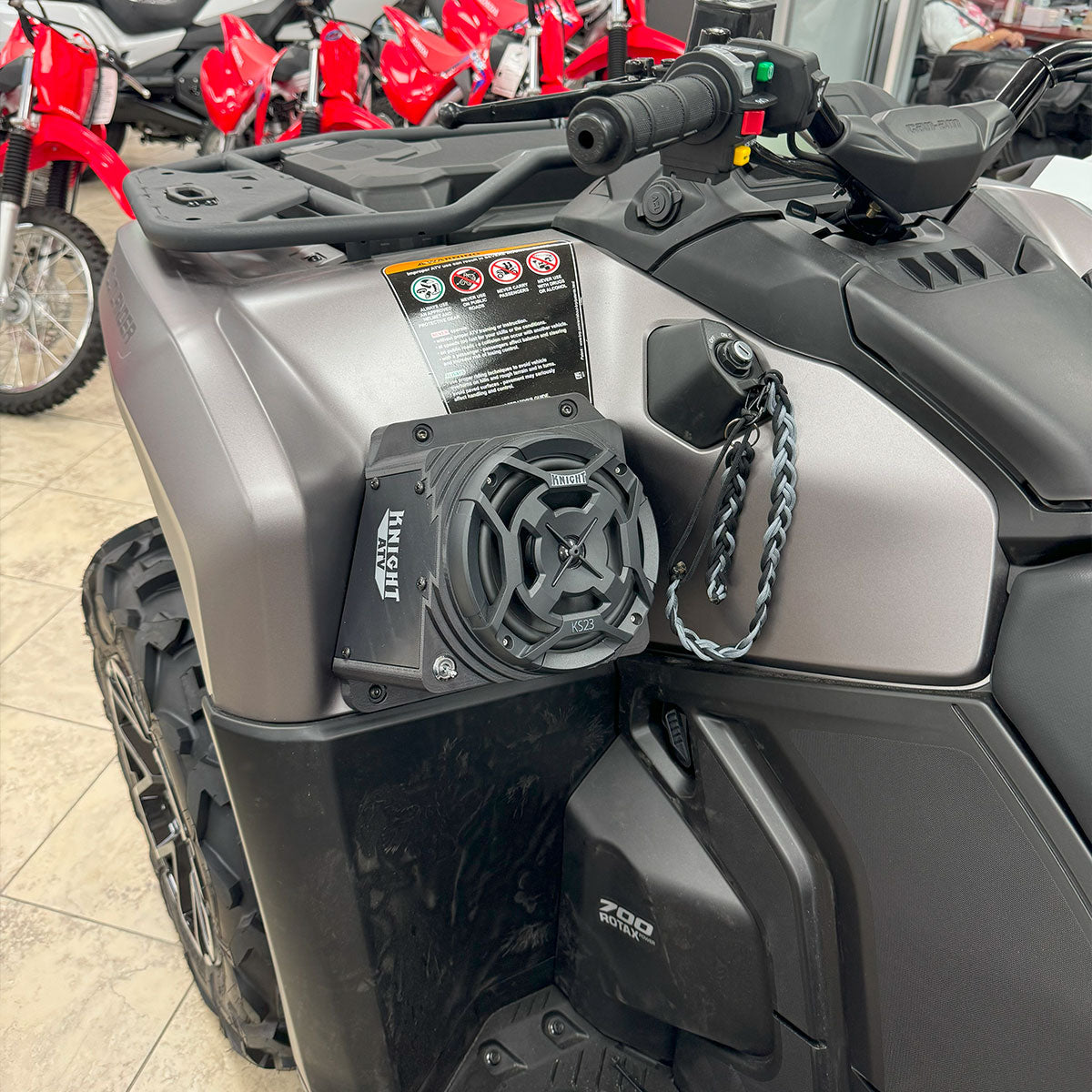 Can-Am Outlander Fender Speaker Housings Only