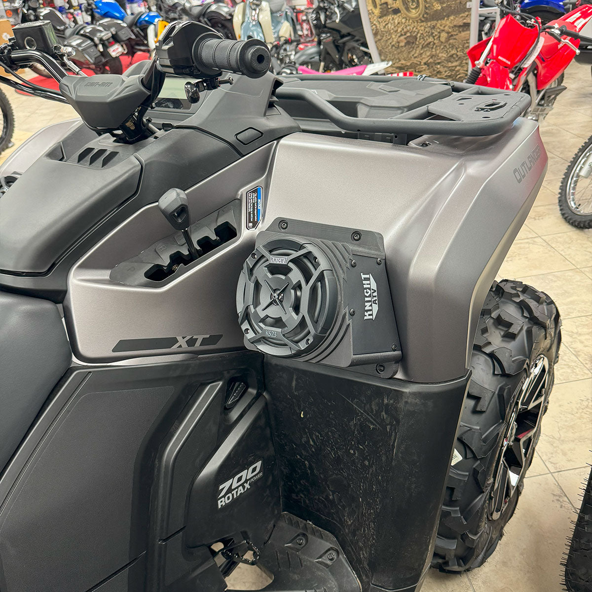 Can-Am Outlander Fender Speaker Housings Only