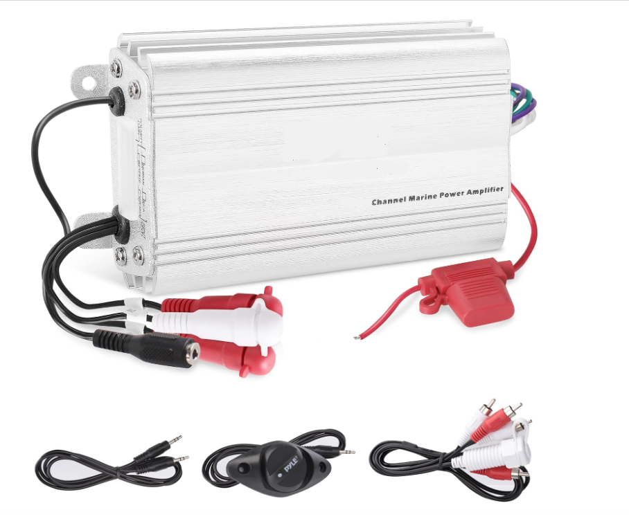 4-Channel Waterproof Bluetooth Amplifier