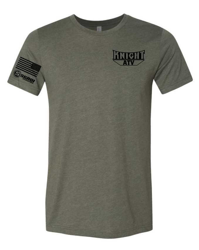 Sasquatch Military Green T-Shirt