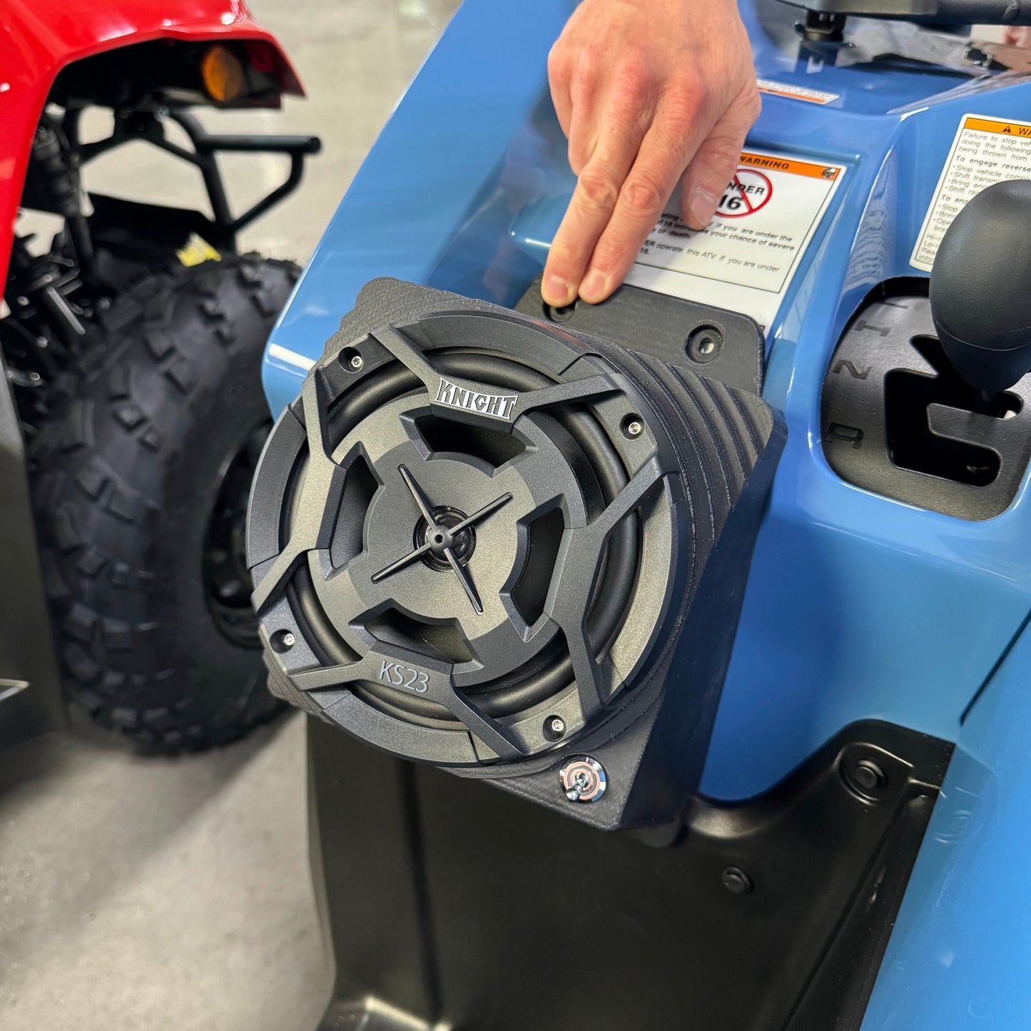 Suzuki King Quad 750 (19–25) Bluetooth LED ATV Sound System