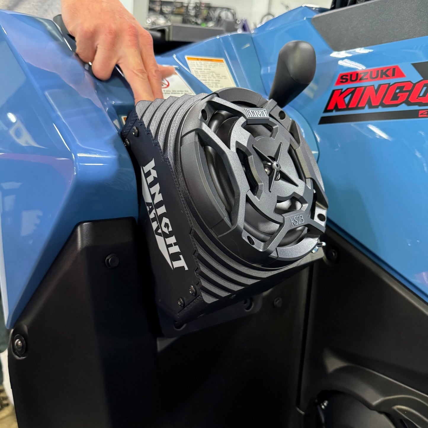 Suzuki King Quad 750 (19–25) Bluetooth LED ATV Sound System