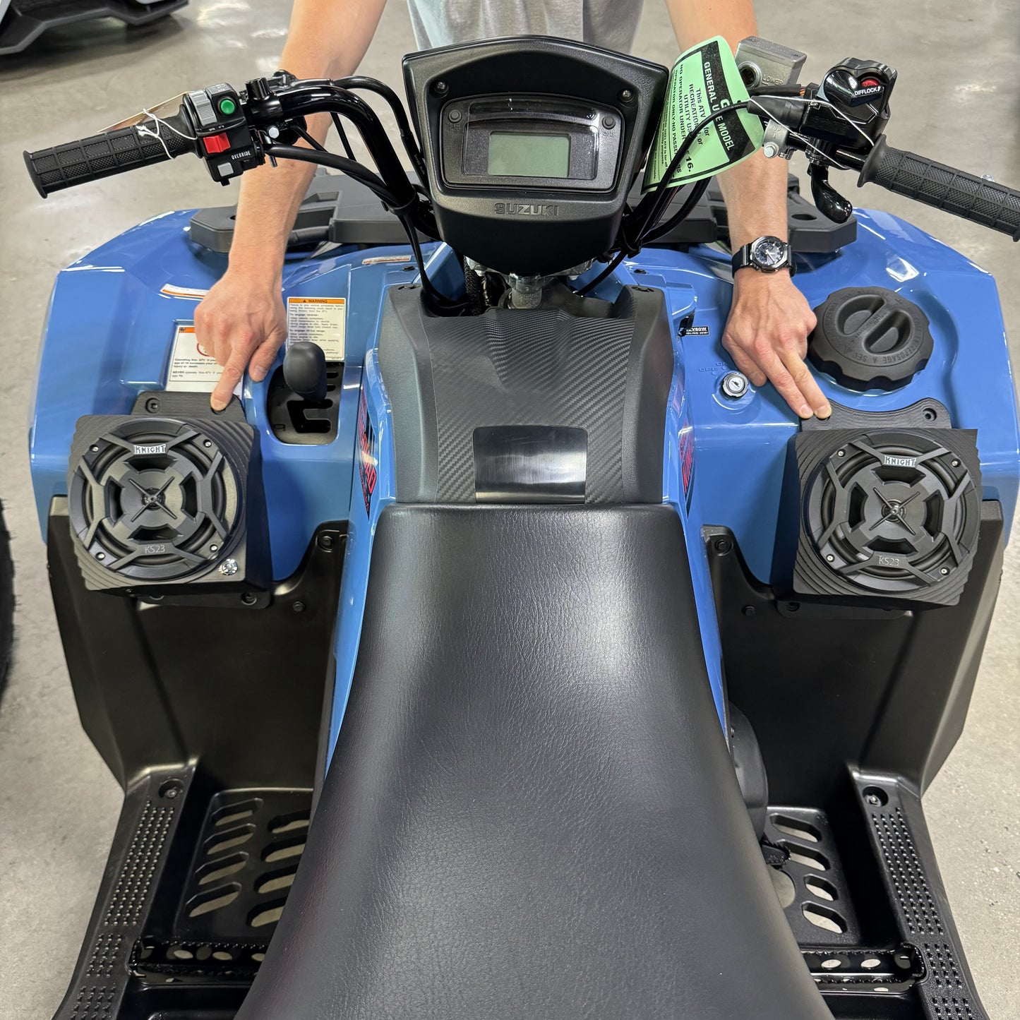 Suzuki King Quad 750 (19–25) Bluetooth LED ATV Sound System