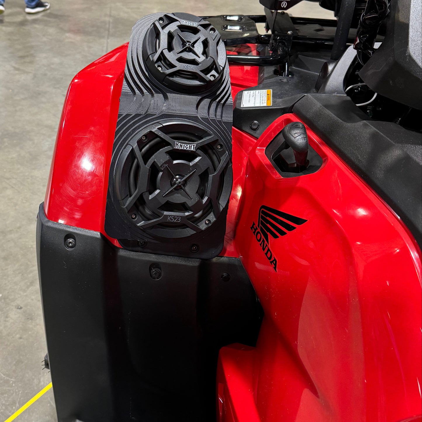 Honda Rancher (14–25) Bluetooth LED Double ATV Sound System