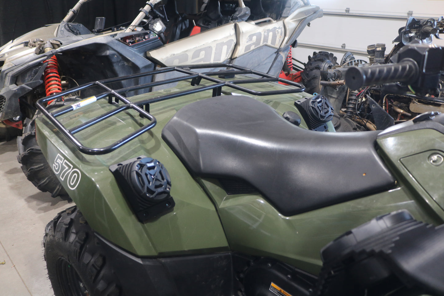 Tracker Offroad 570 (2017–2022) Custom Fit Waterproof Fender Speaker Pods