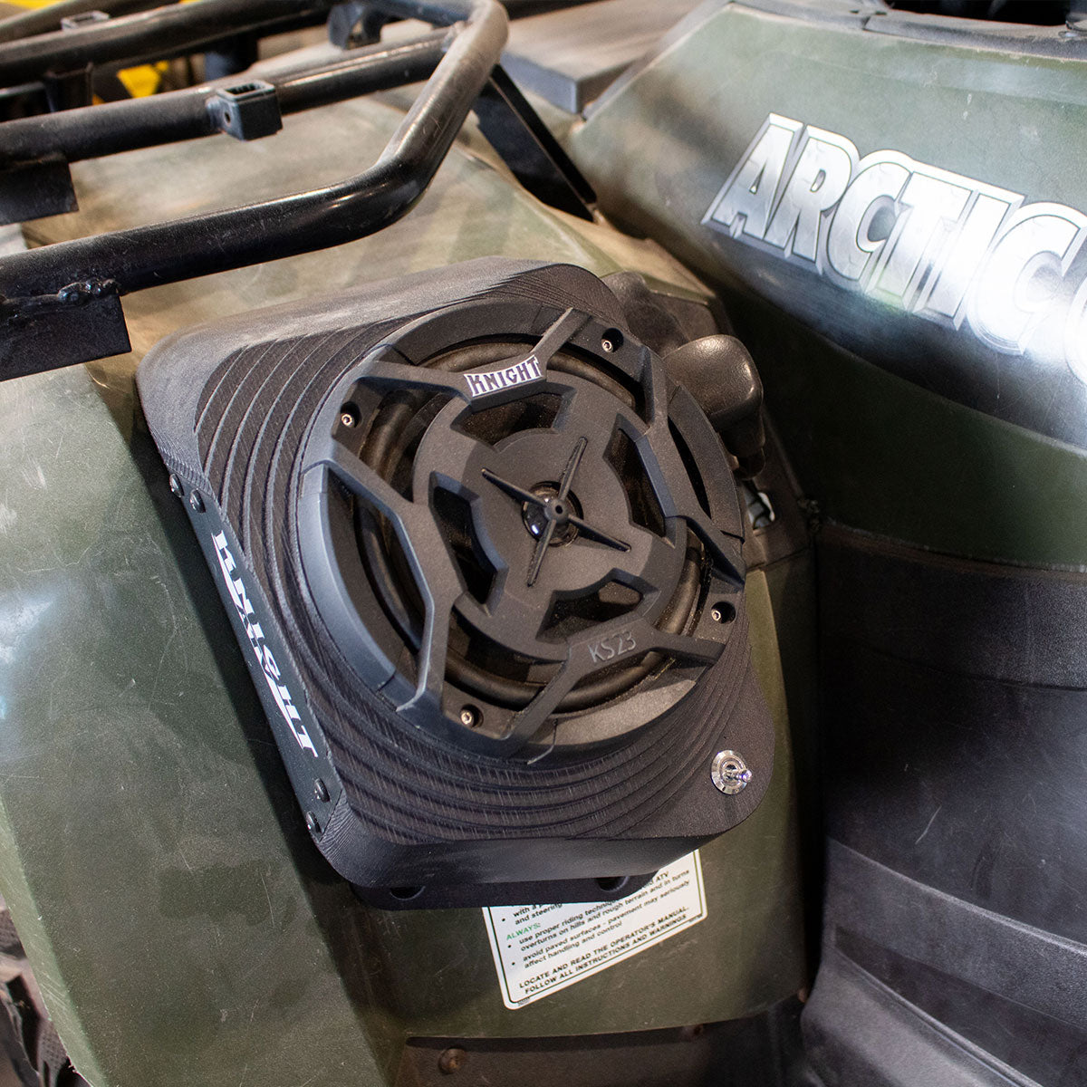 Arctic Cat (05–17) Bluetooth LED ATV Sound System