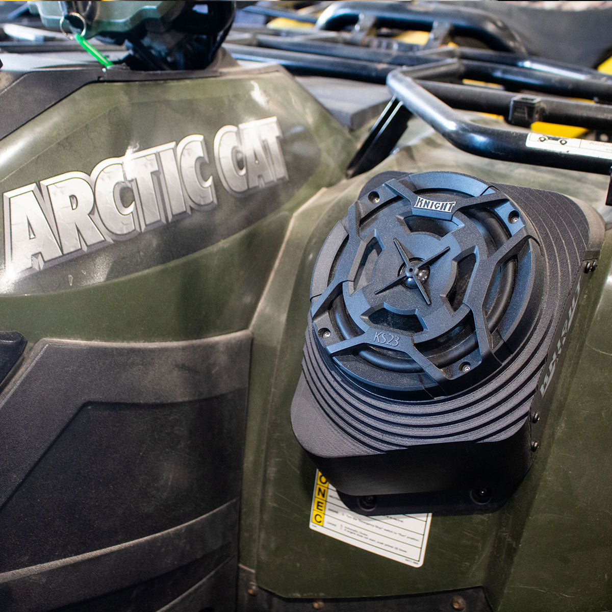 Arctic Cat (05–17) Bluetooth LED ATV Sound System