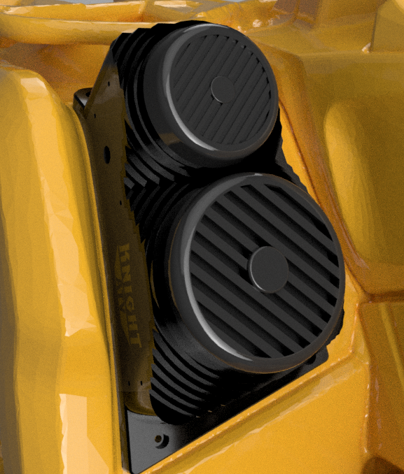 2015 to 2023 Can Am Outlander 450/570 Waterproof Double Fender Speaker Pods