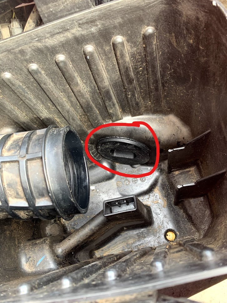 Honda Second AirBox (Resonator) Delete Plug