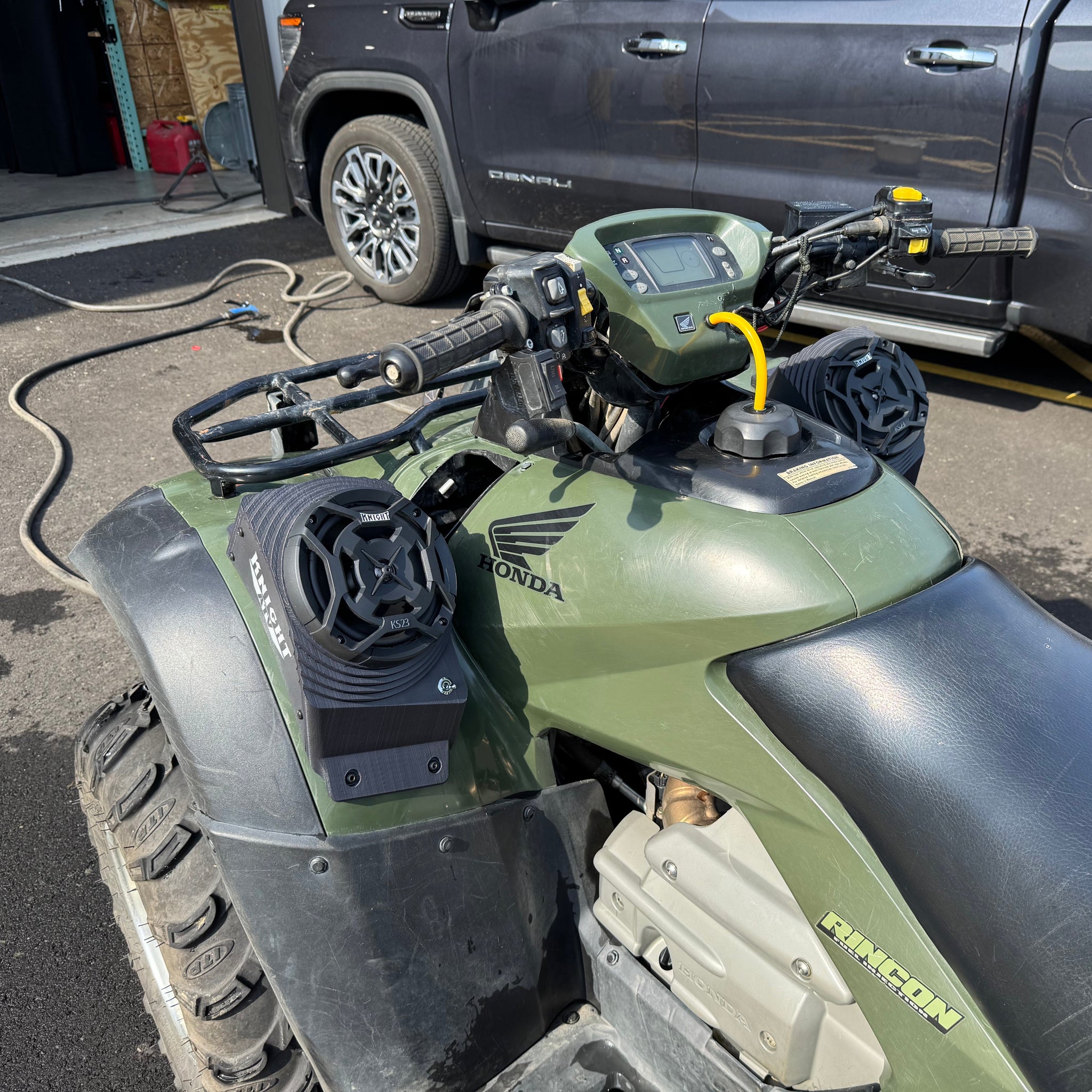 Honda Rincon Waterproof Fender Speaker Pods
