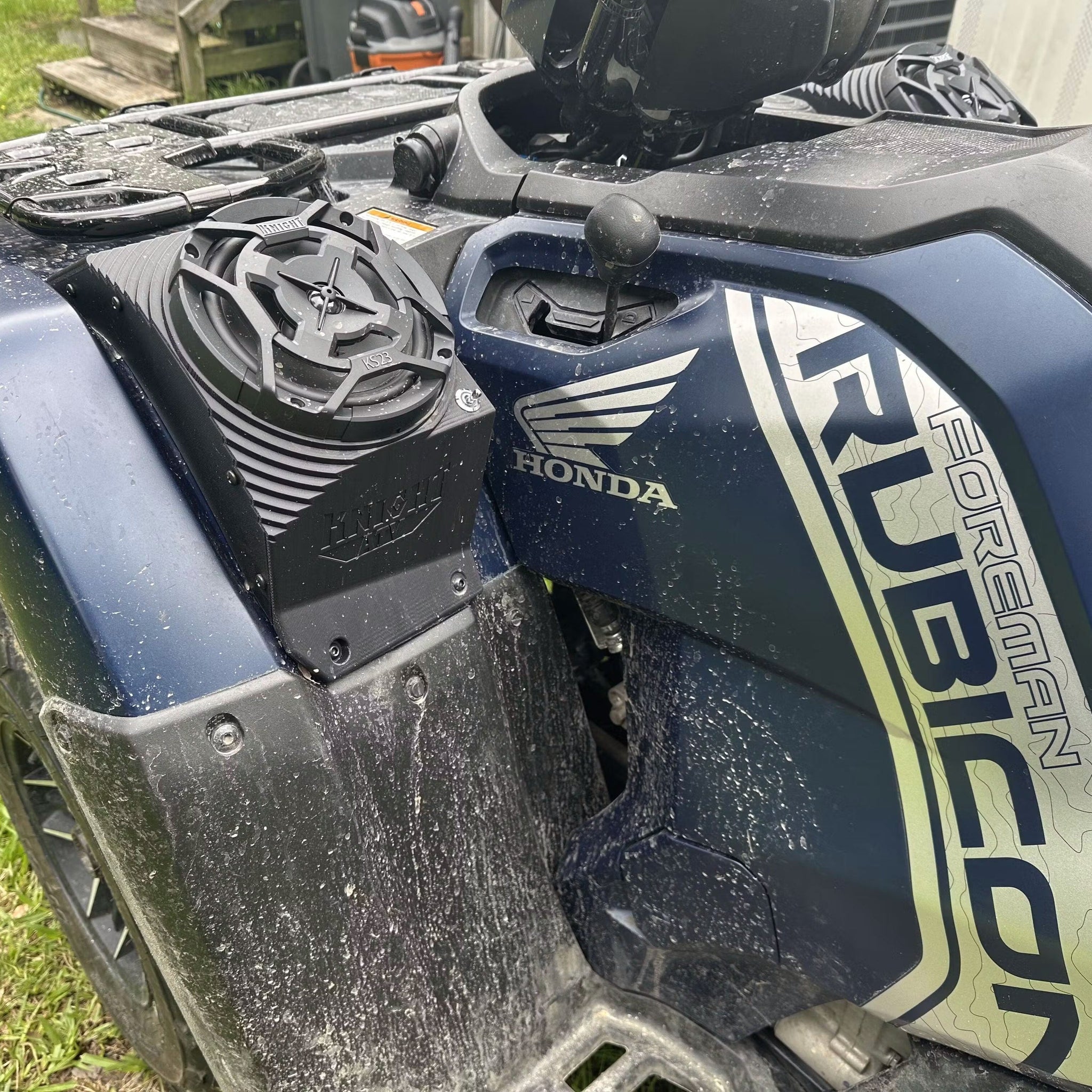 Honda Foreman and Rubicon Waterproof Fender Speaker Pods
