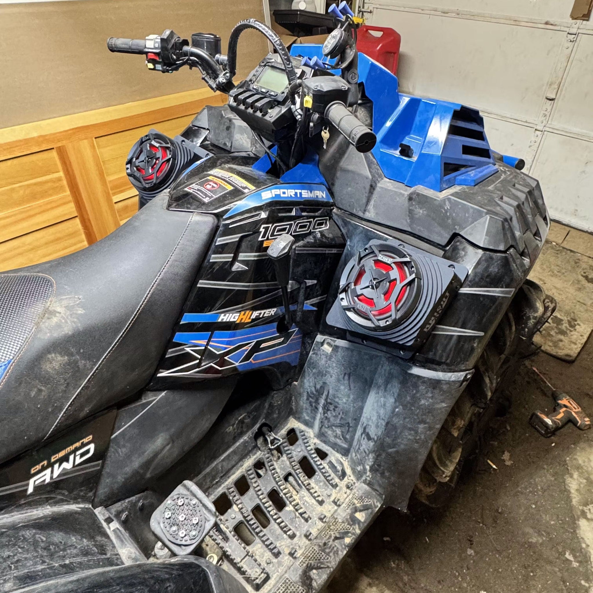 Polaris Sportsman Waterproof Fender Speaker Pods