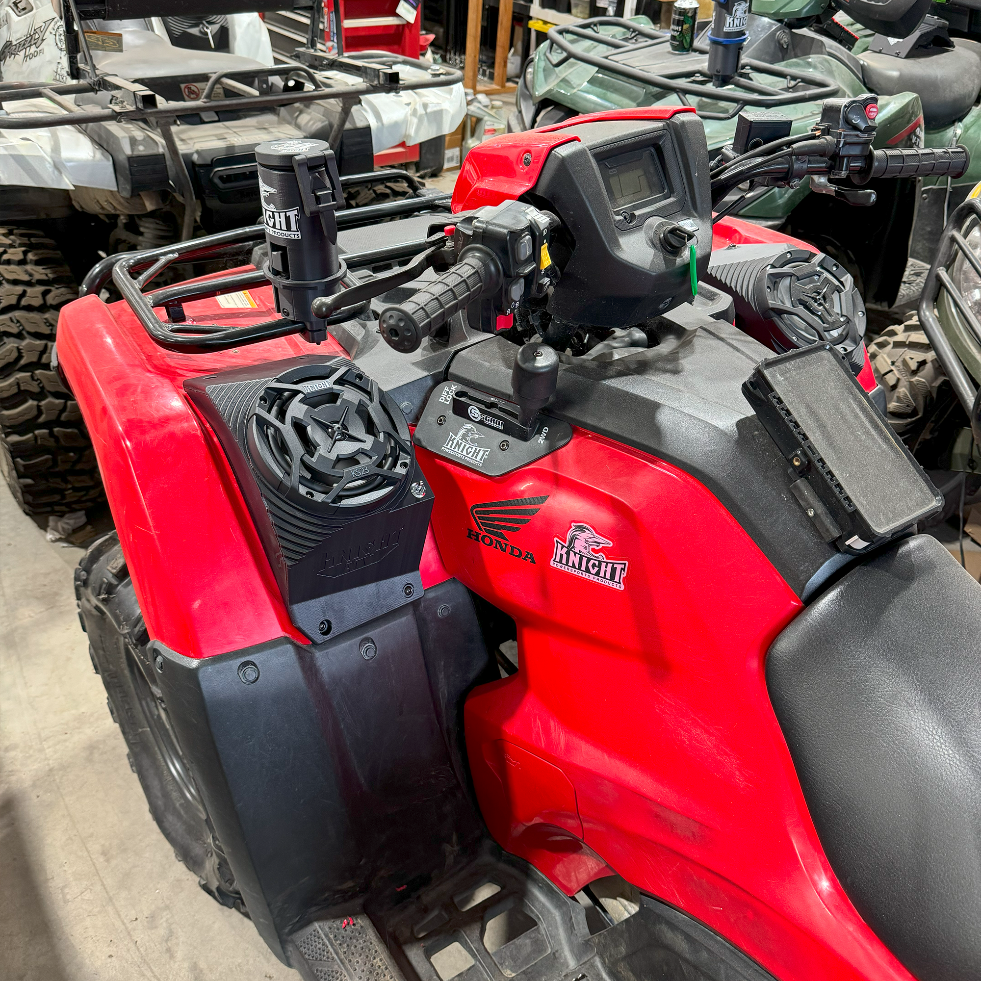 Honda Foreman and Rubicon Waterproof Surround Sound System