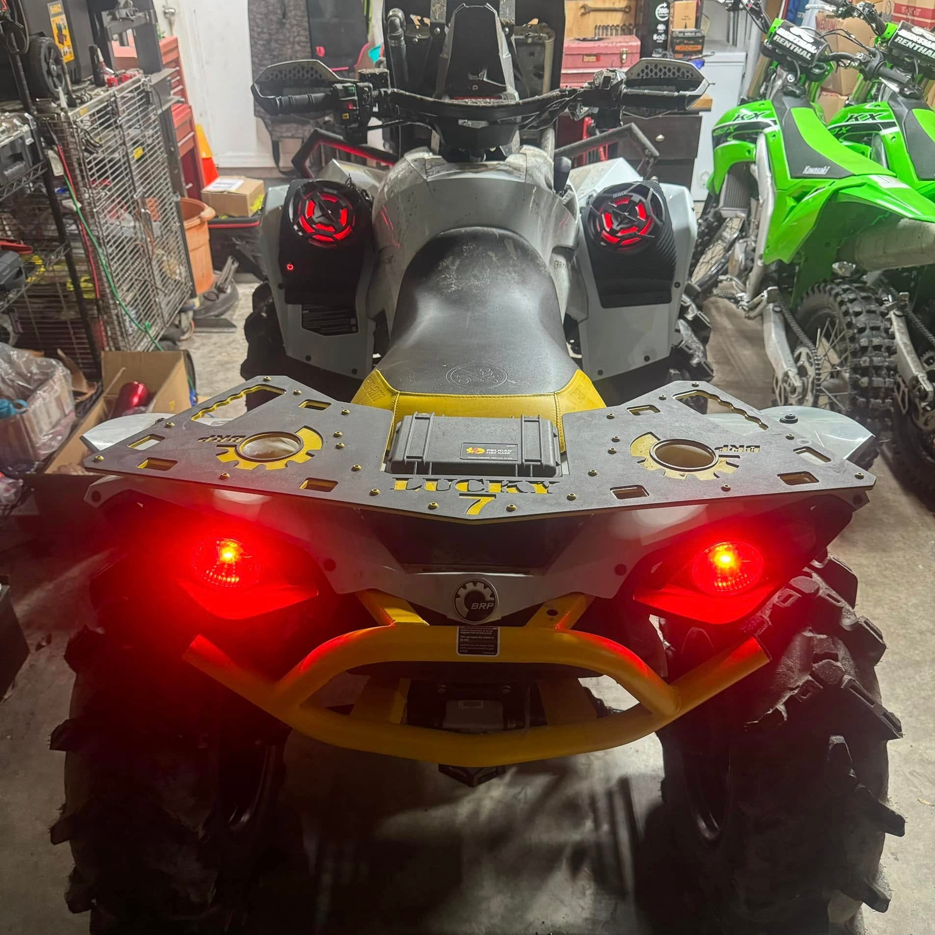 Can Am-Renegade Waterproof Fender Speaker Pods