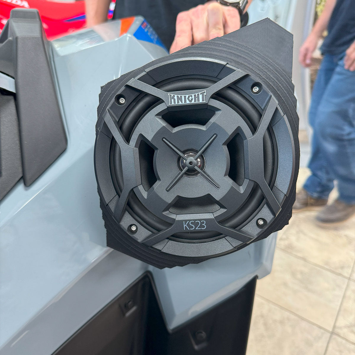 Polaris Scrambler Bluetooth ATV Speaker Pods - Fender Mounted