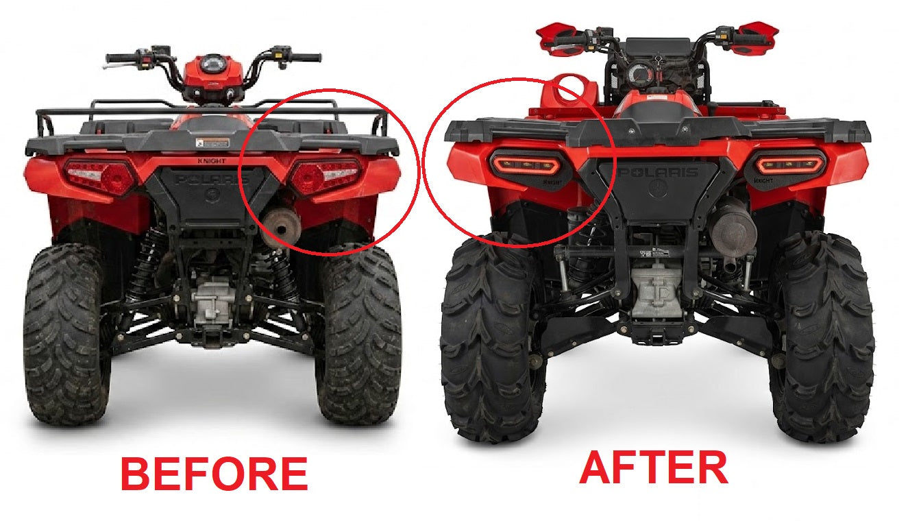 Polaris LED Tail Light with Reverse Light