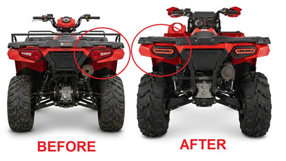 Polaris LED Tail Light with Reverse Light
