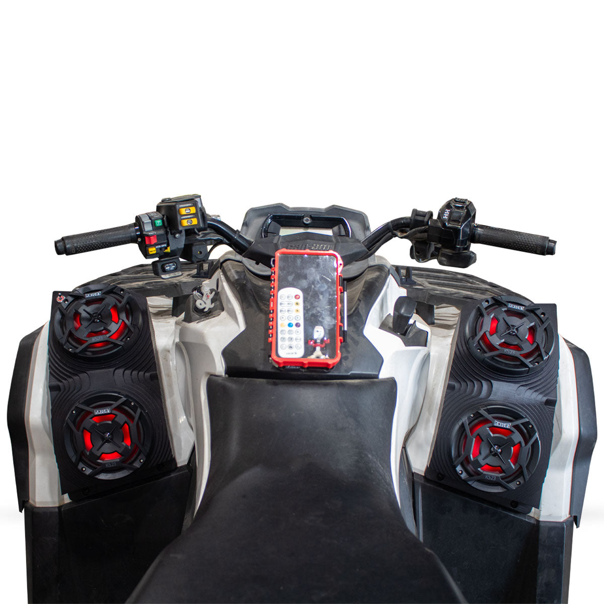 4 Waterproof Fender Speakers - Can-Am Outlander