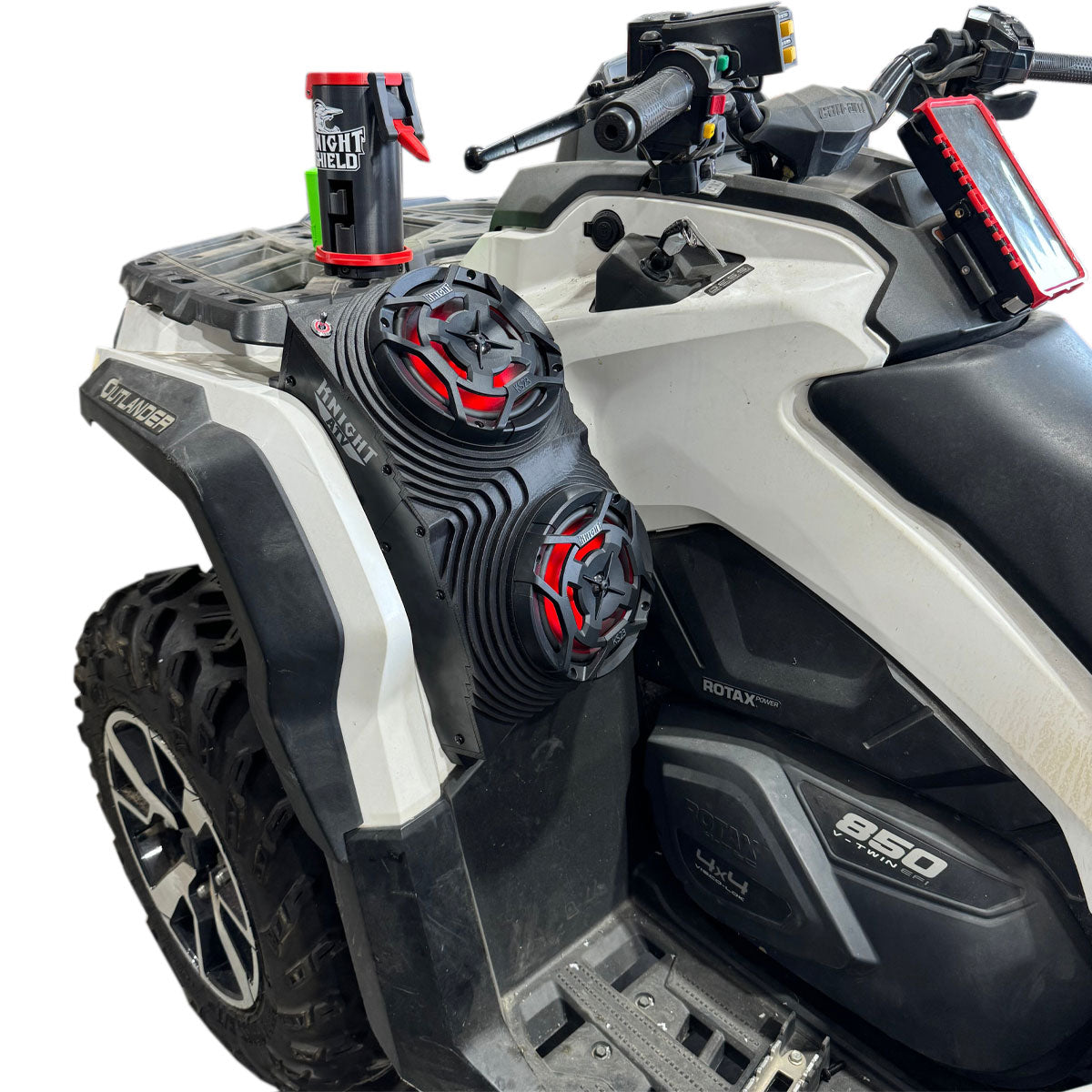 4 Waterproof Fender Speakers - Can-Am Outlander