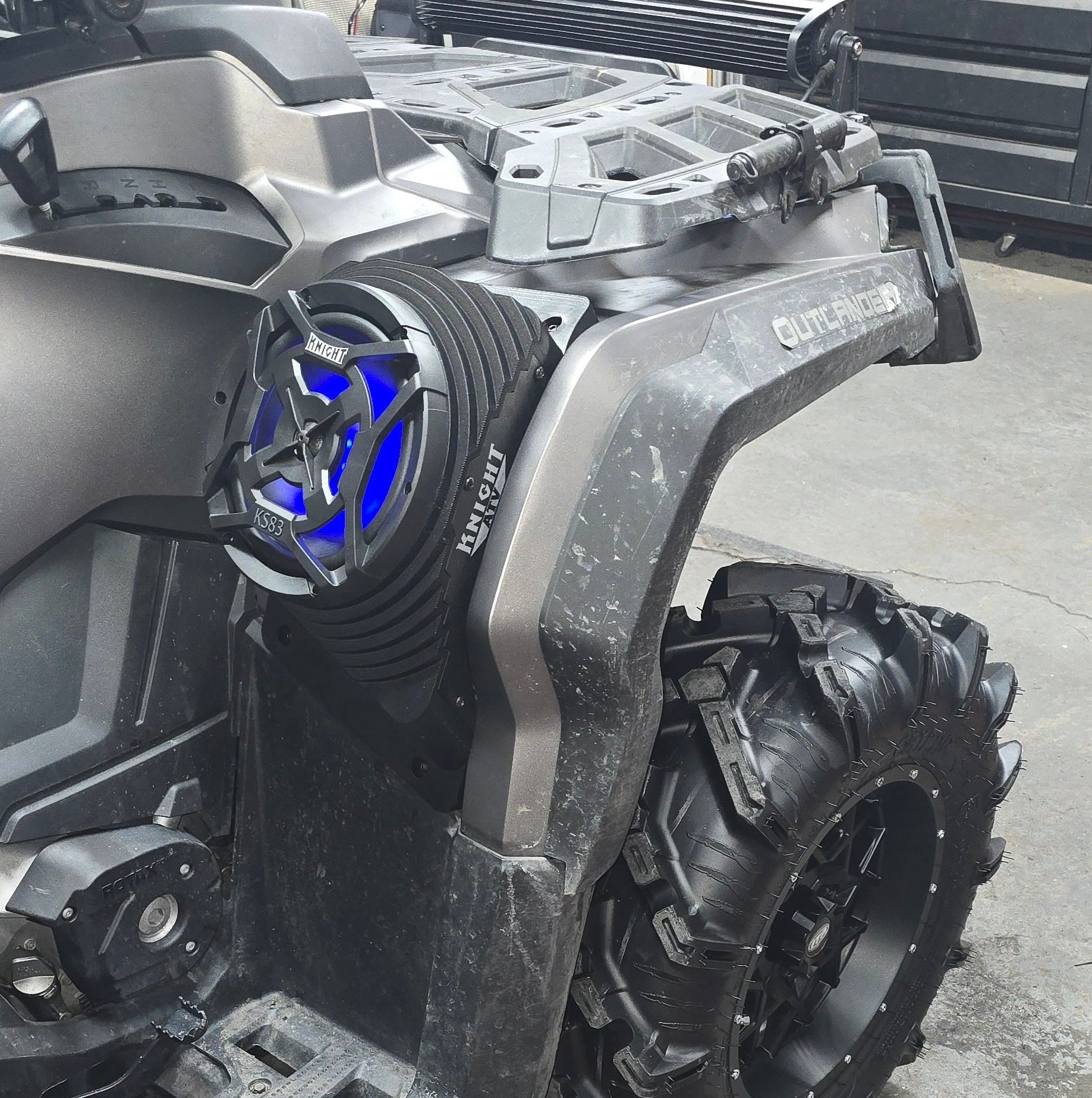 Can-Am Outlander Waterproof Fender Speaker Pods