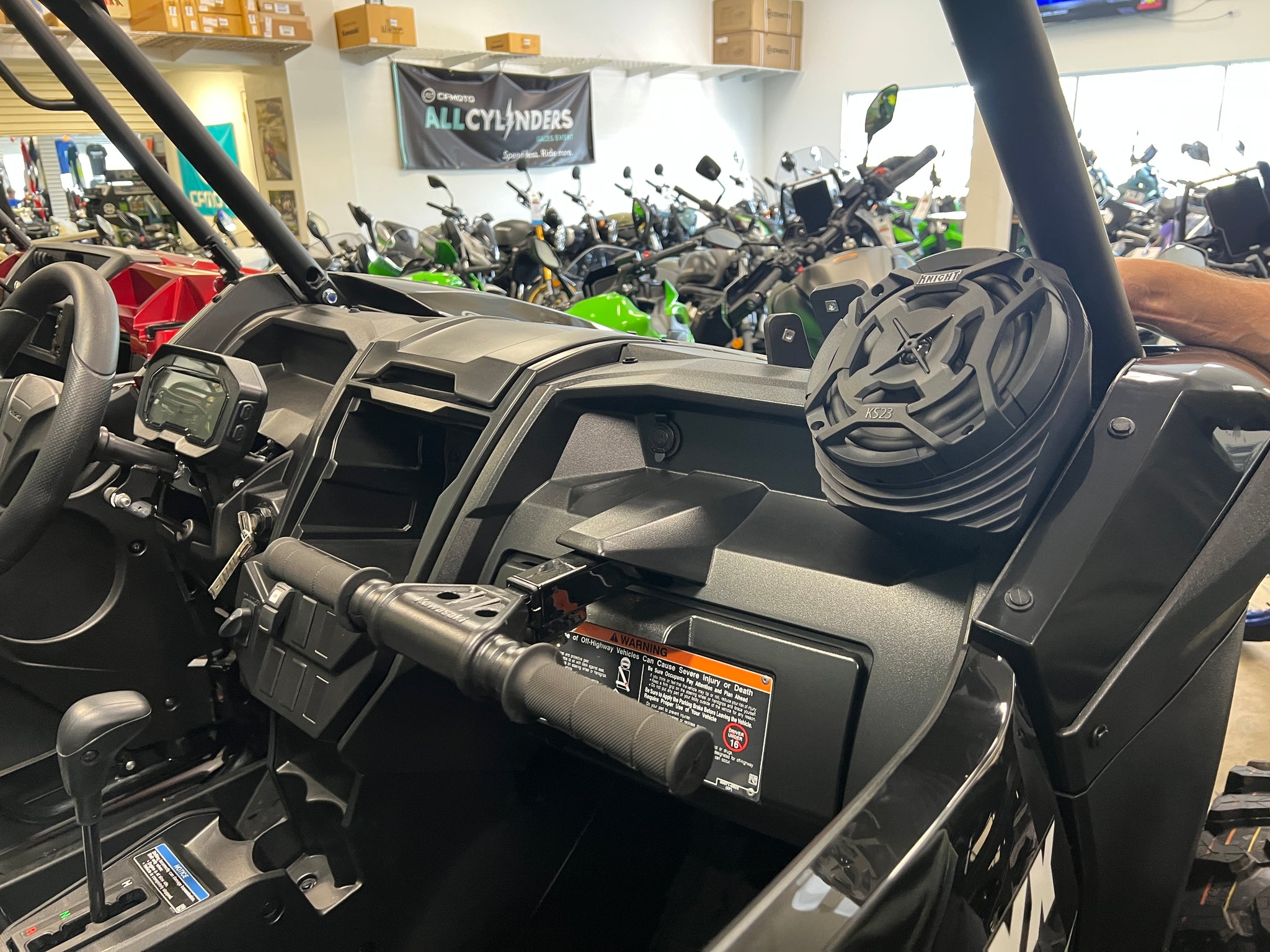 KRX 1000 Dash 6.5 inch Speaker Pods