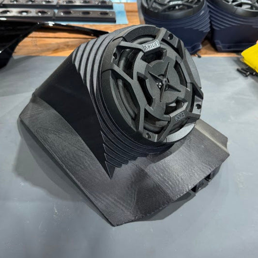 Can-Am Ryker 6.5" Speaker Hood Replacement with Bluetooth Amp