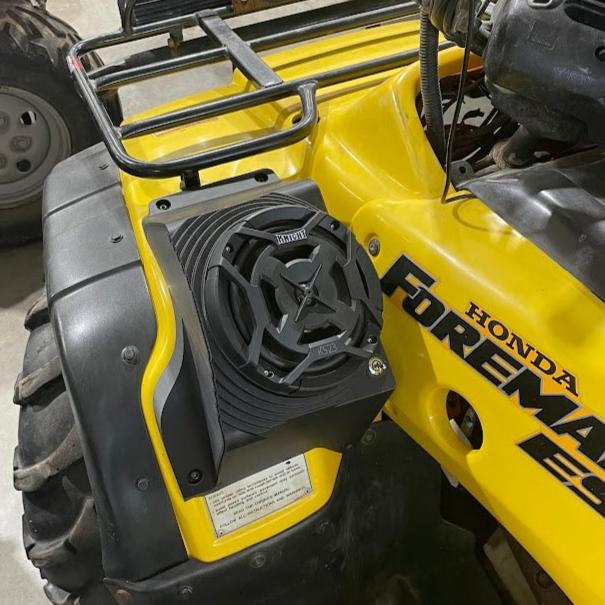 1995-2004 Honda Foreman 400/450 Waterproof Fender Speaker Pods