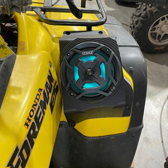1995-2004 Honda Foreman 400/450 Waterproof Fender Speaker Pods