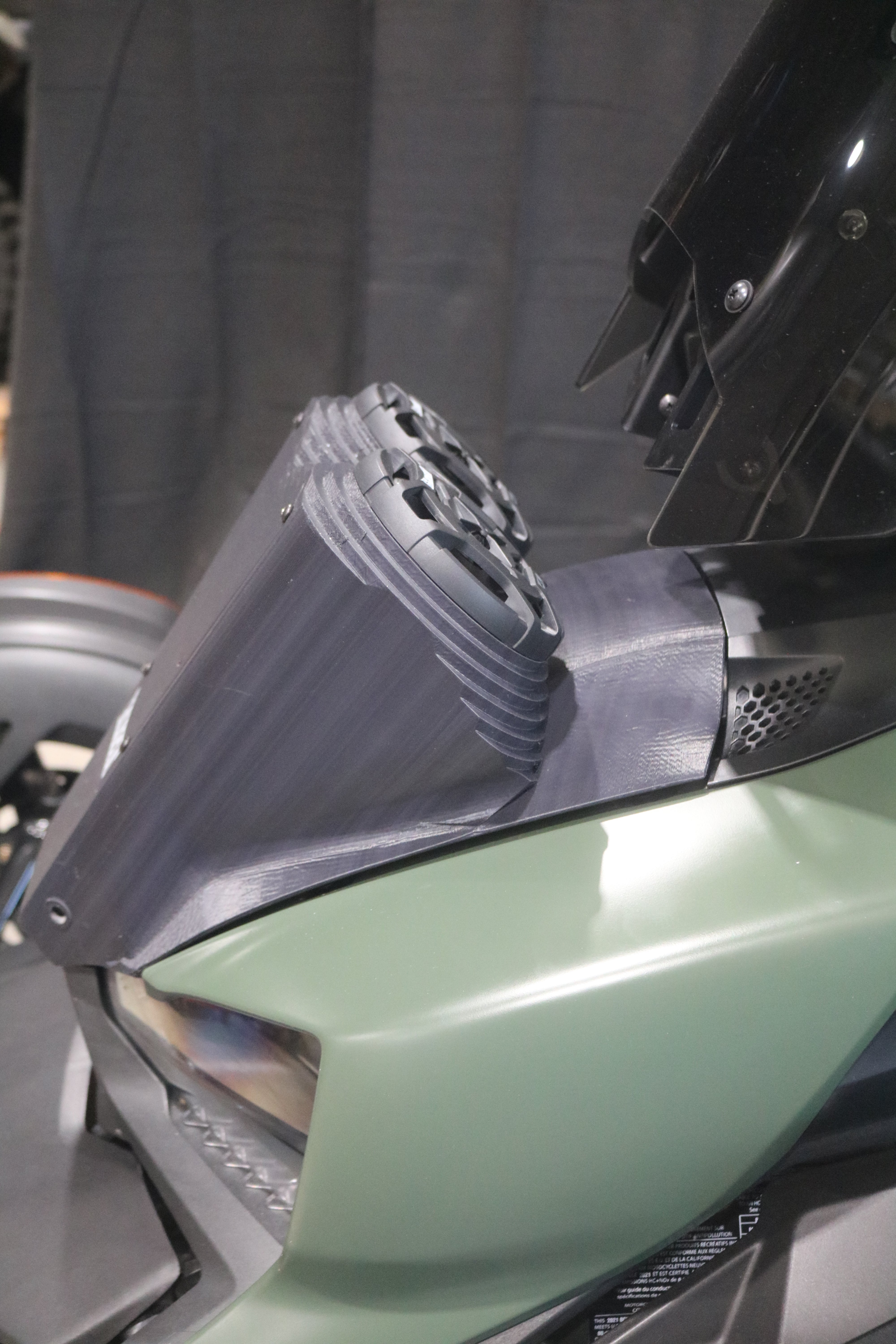 Can-Am Ryker Hood with Built In Speaker