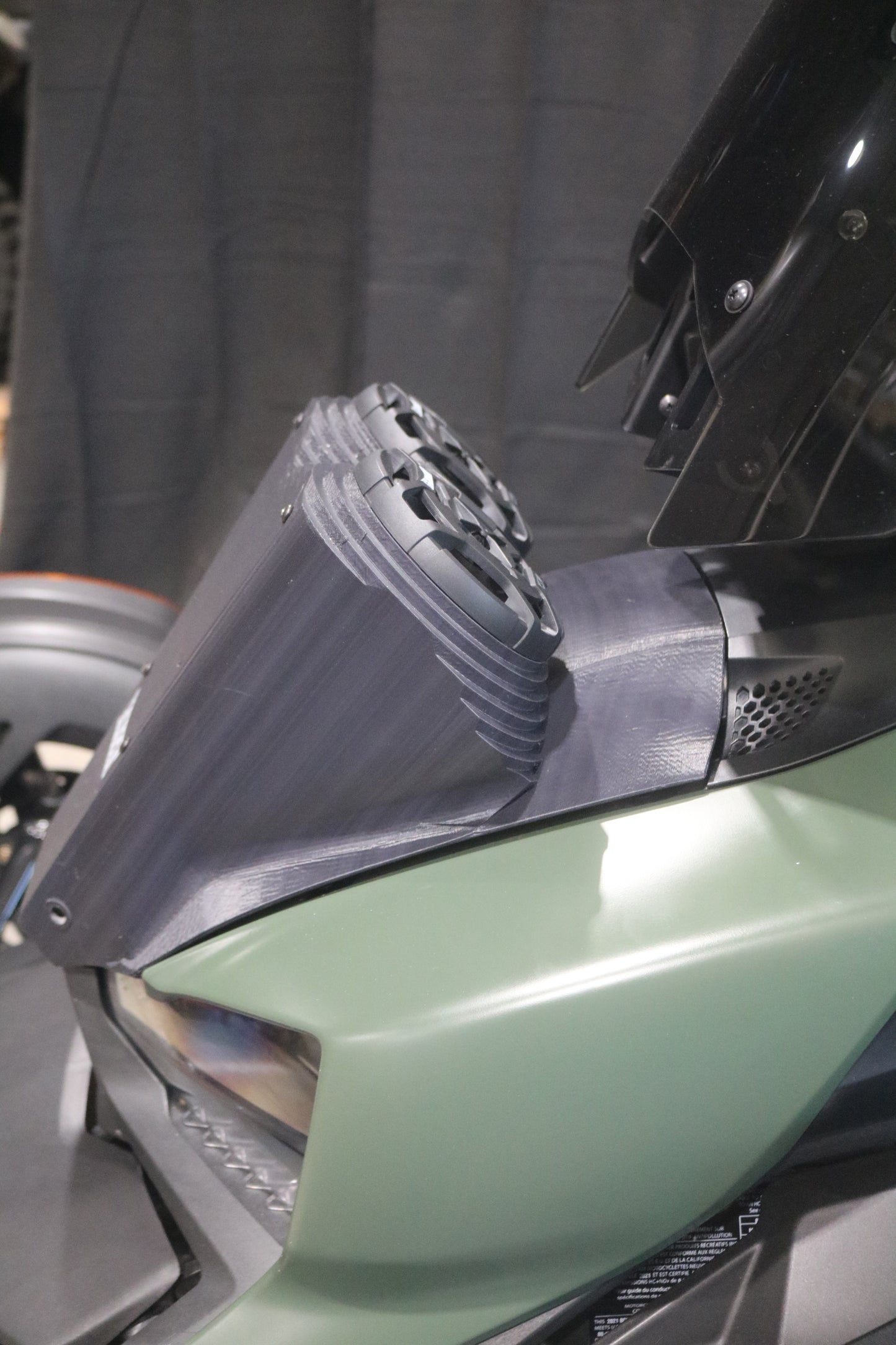 Can-Am Ryker Hood with Built In Speaker