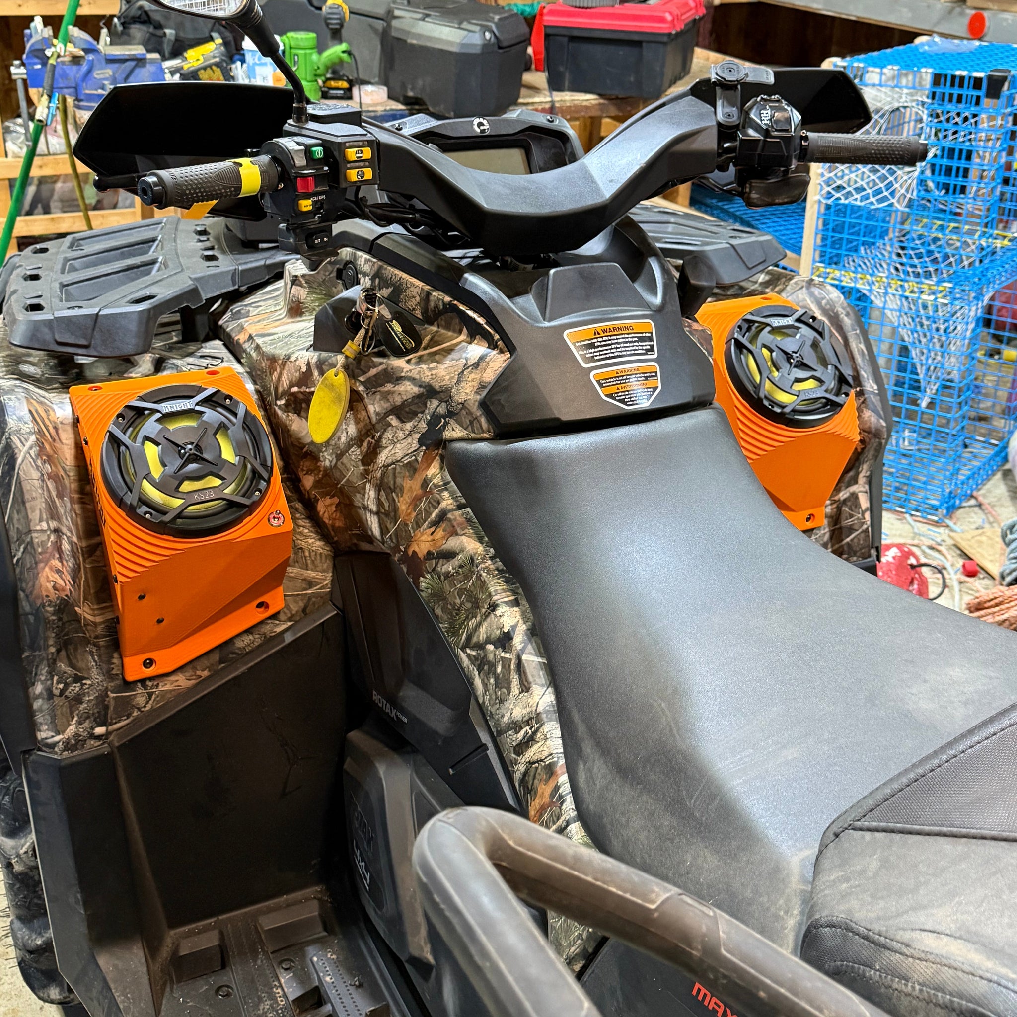 Can-Am Outlander Waterproof Fender Speaker Pods