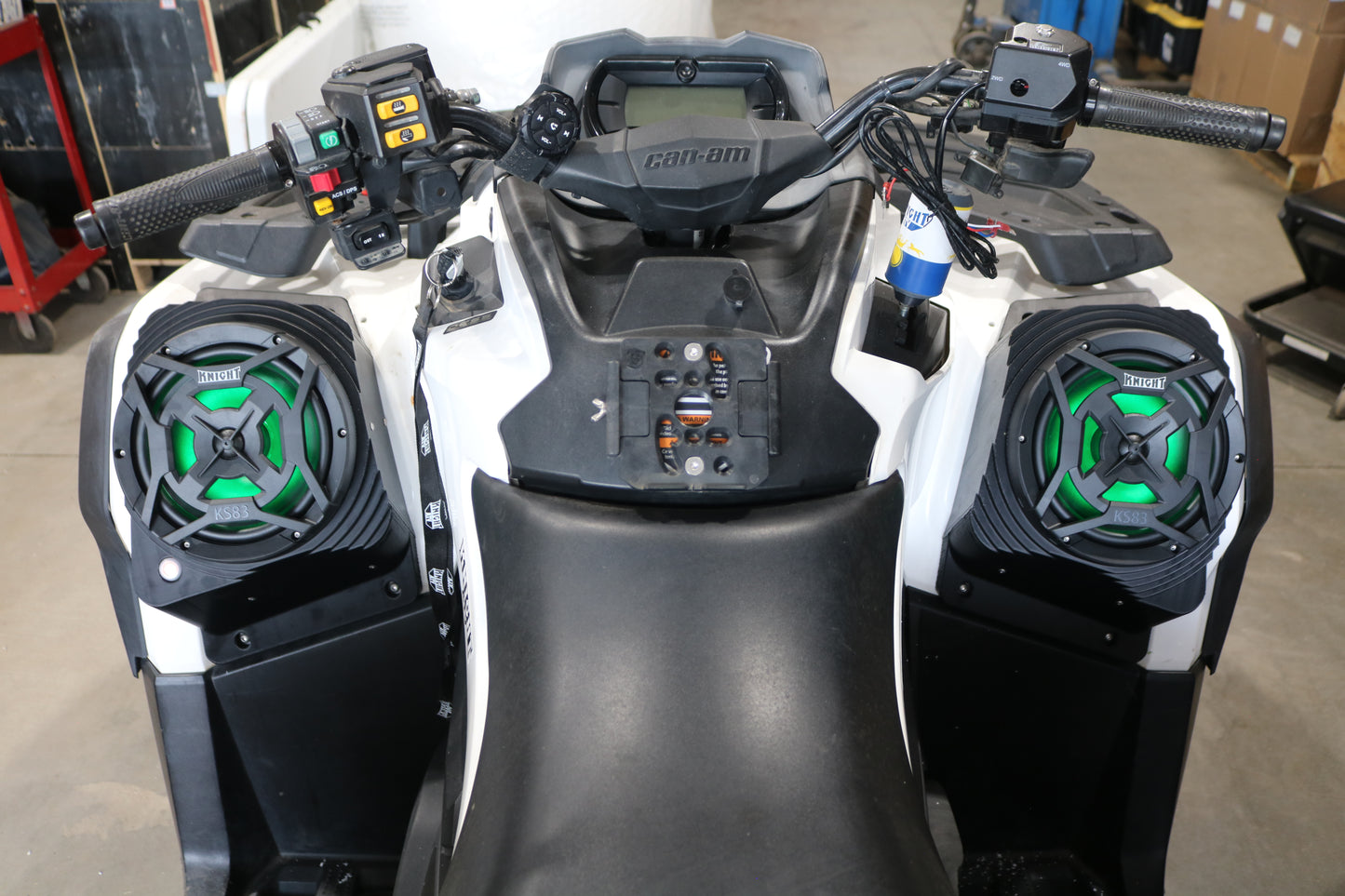Can-Am Outlander Waterproof Fender Speaker Pods
