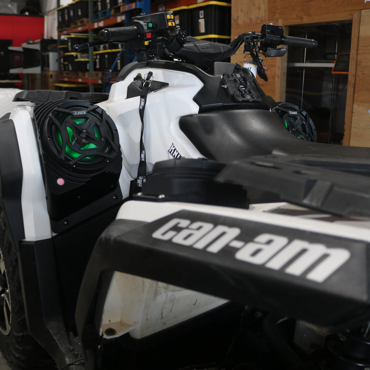 Can-Am Outlander Bluetooth ATV Surround Sound System