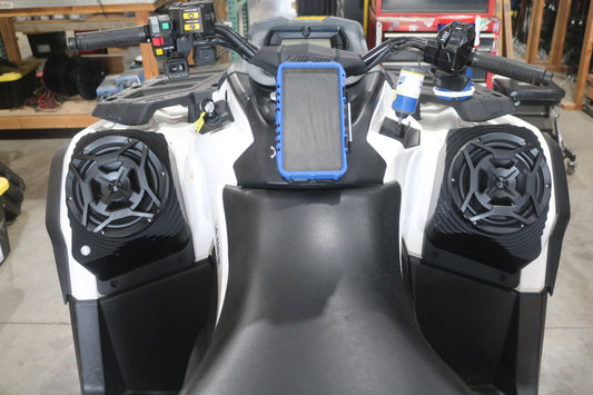 Can Am Outlander (12–25) 8" Bluetooth LED ATV Sound System