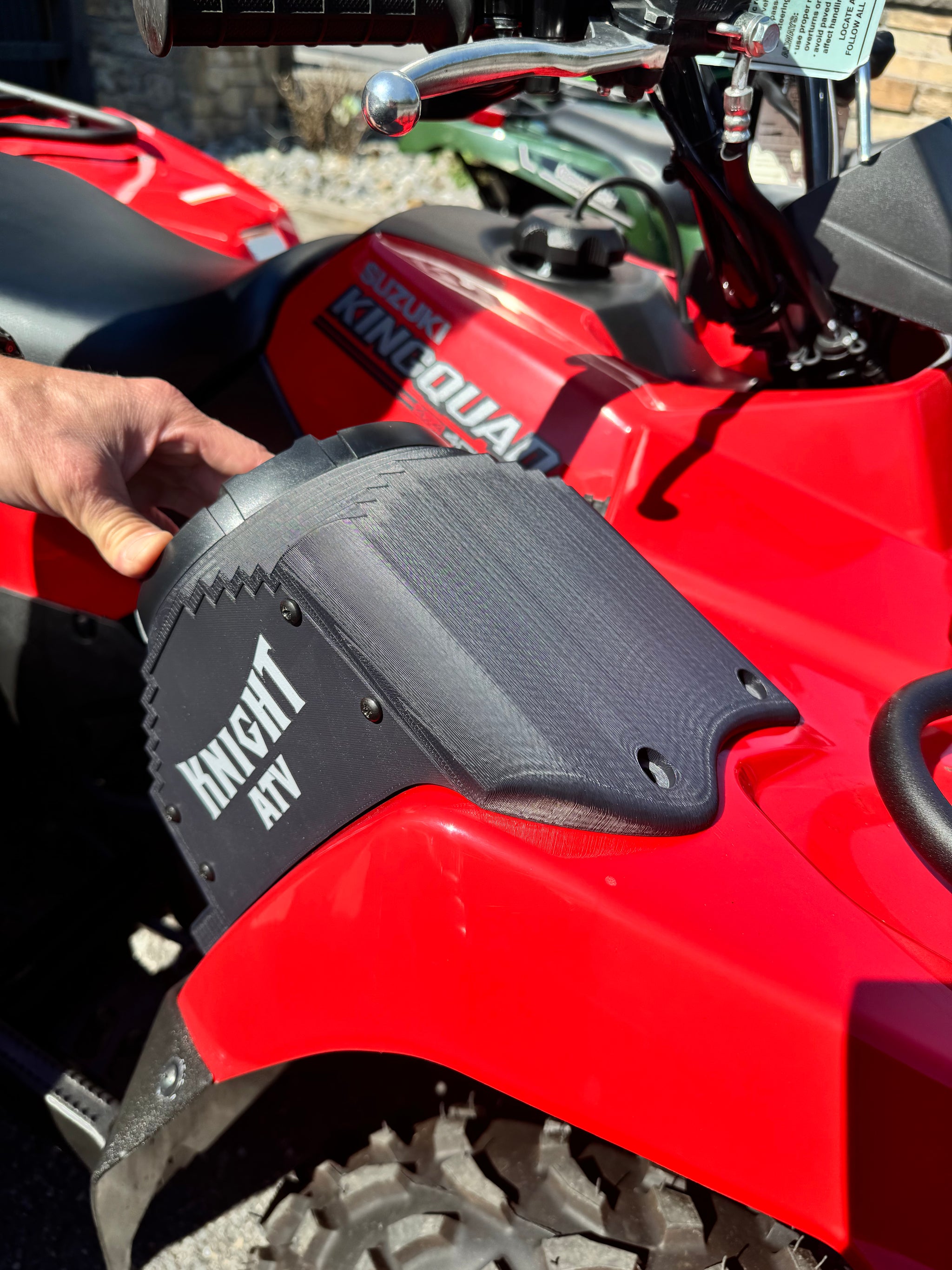 Suzuki KingQuad 400 Waterproof Fender Speaker Pods