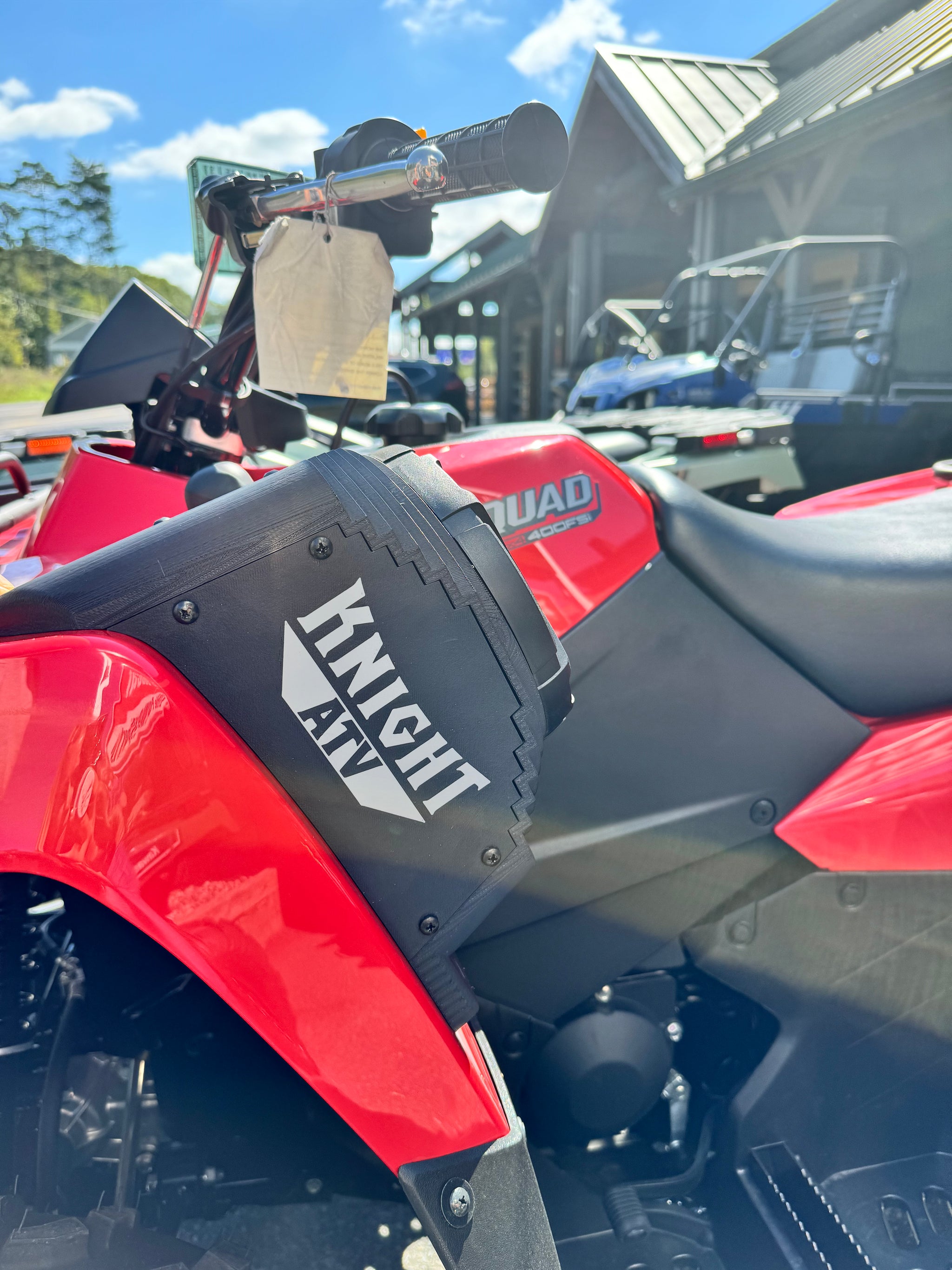 Suzuki KingQuad 400 Waterproof Fender Speaker Pods