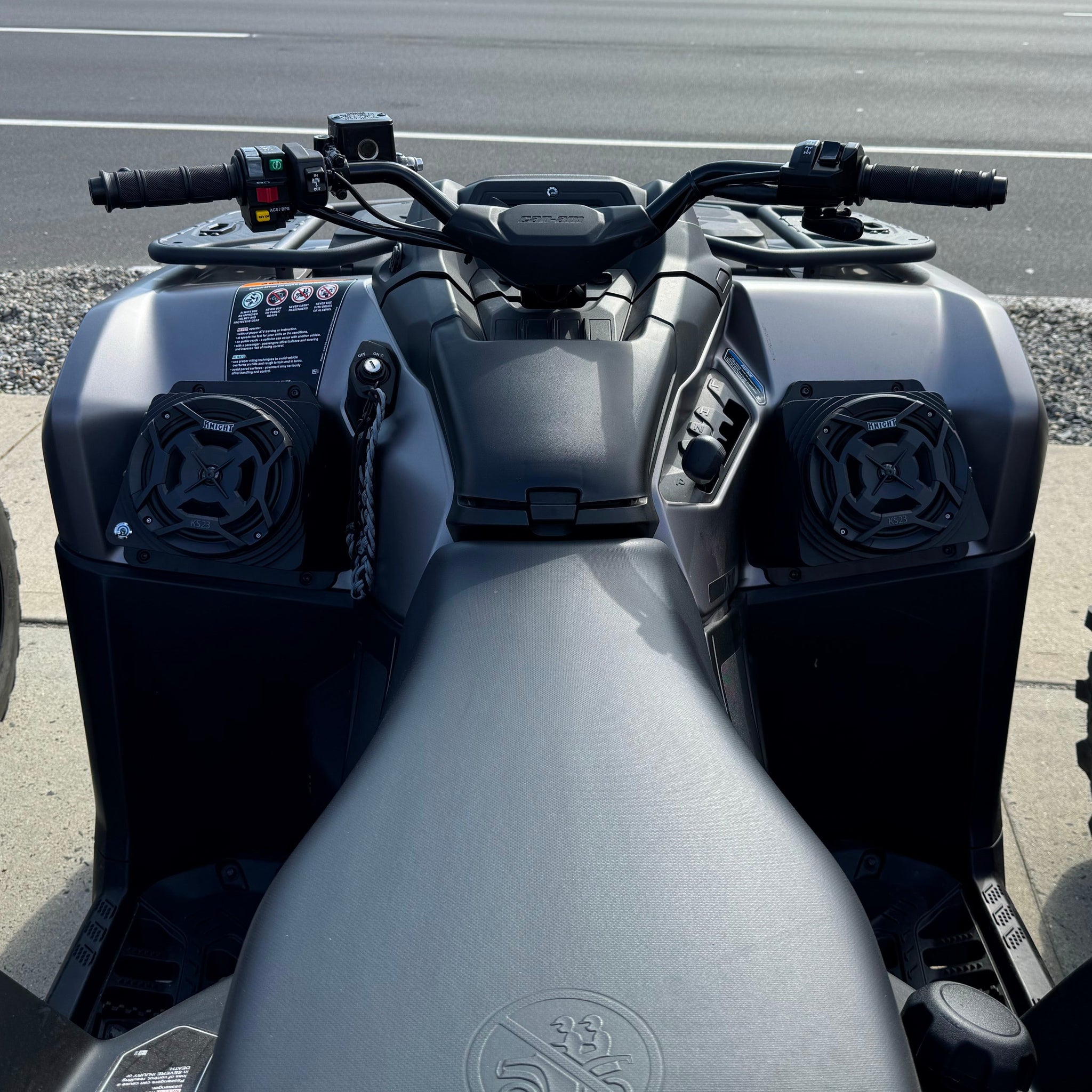 Can-Am Outlander Waterproof Fender Speaker Pods