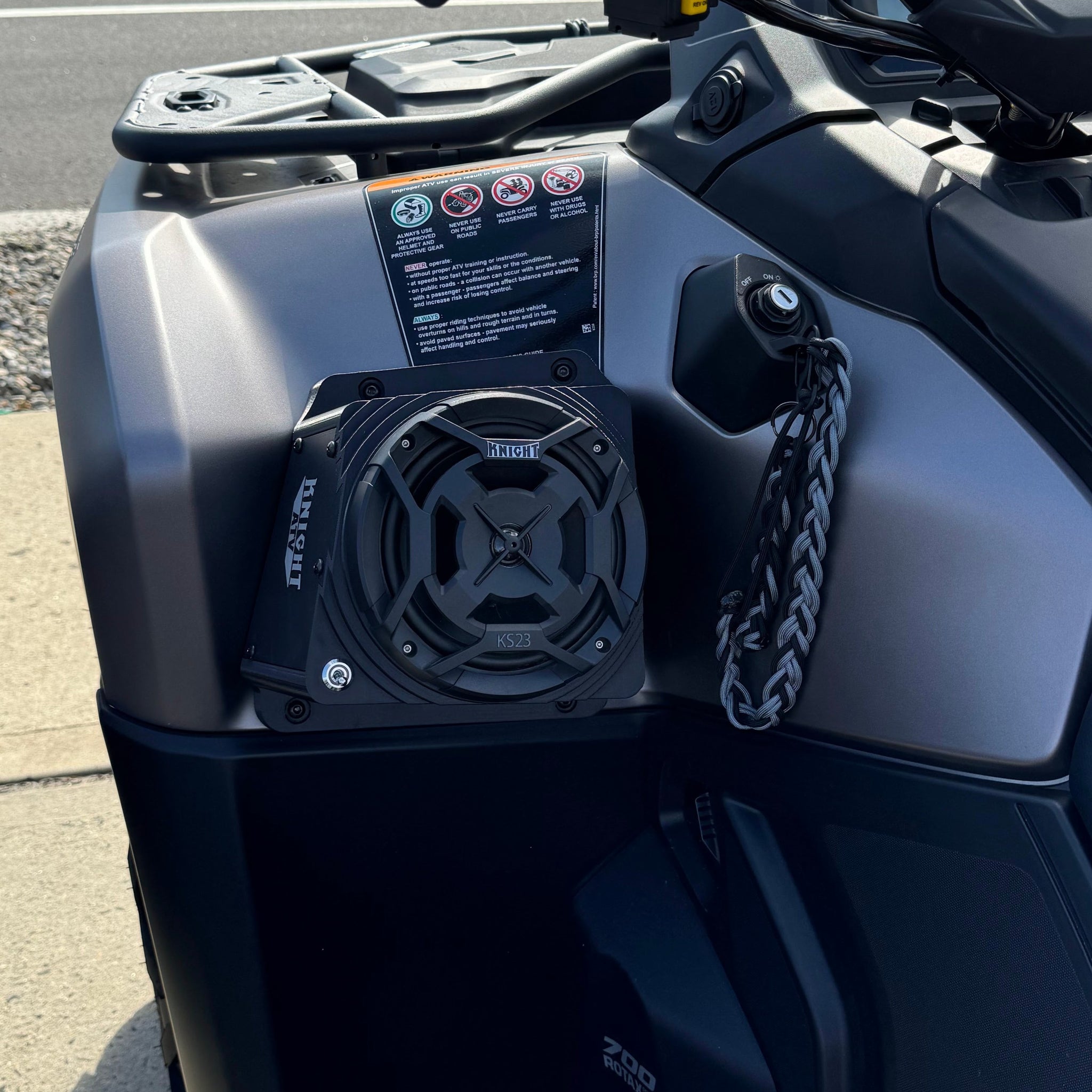 Can-Am Outlander Waterproof Fender Speaker Pods
