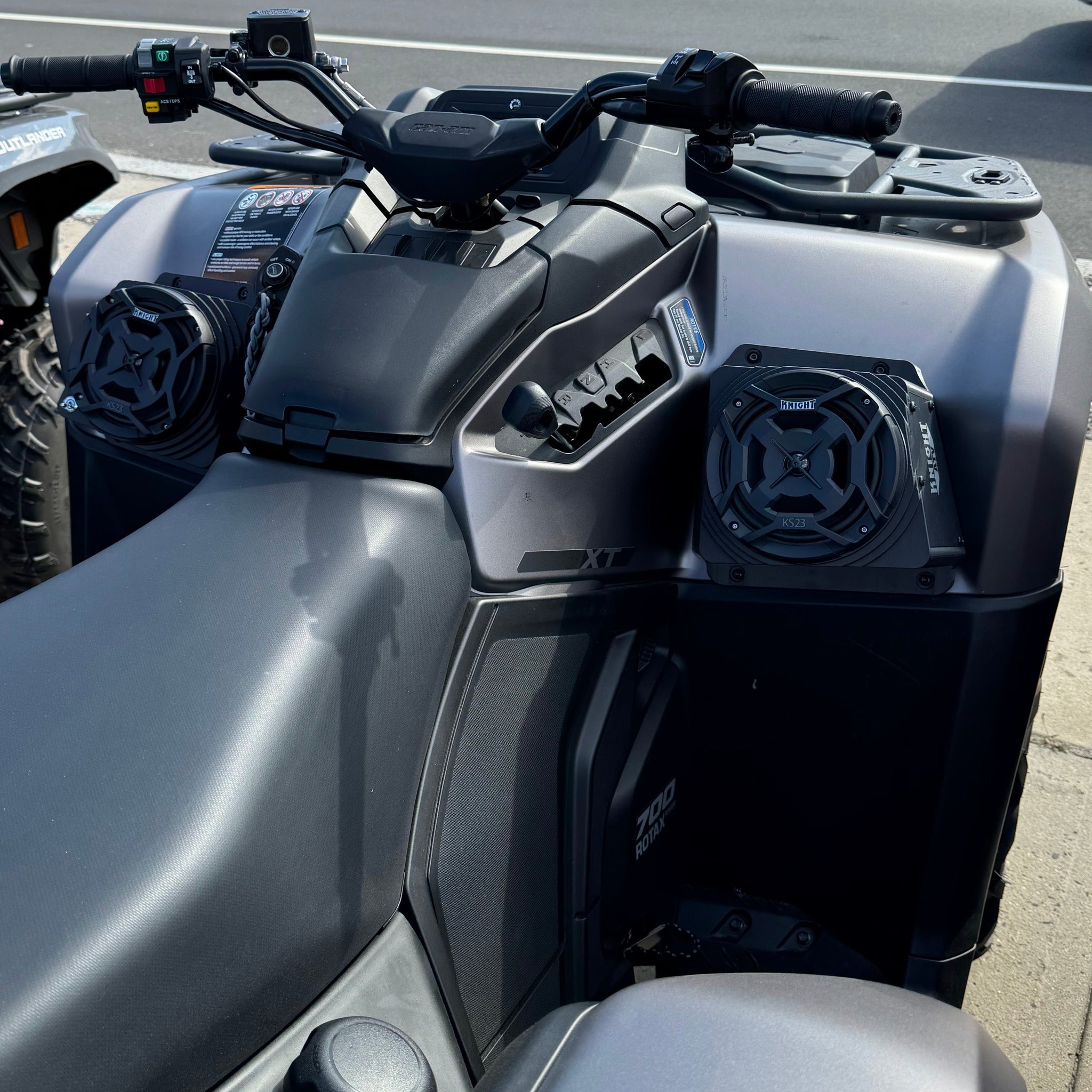 Can-Am Outlander Waterproof Fender Speaker Pods