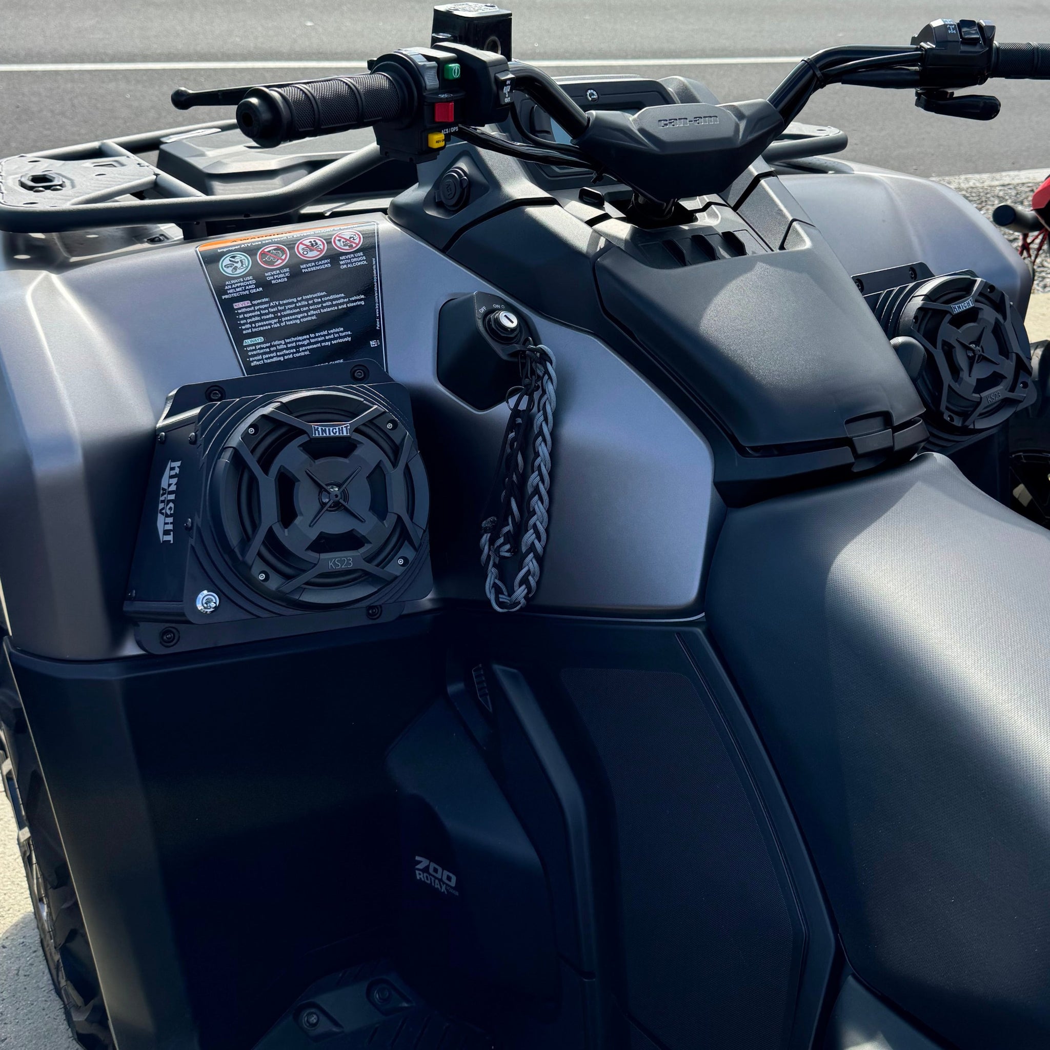 Can-Am Outlander Waterproof Fender Speaker Pods