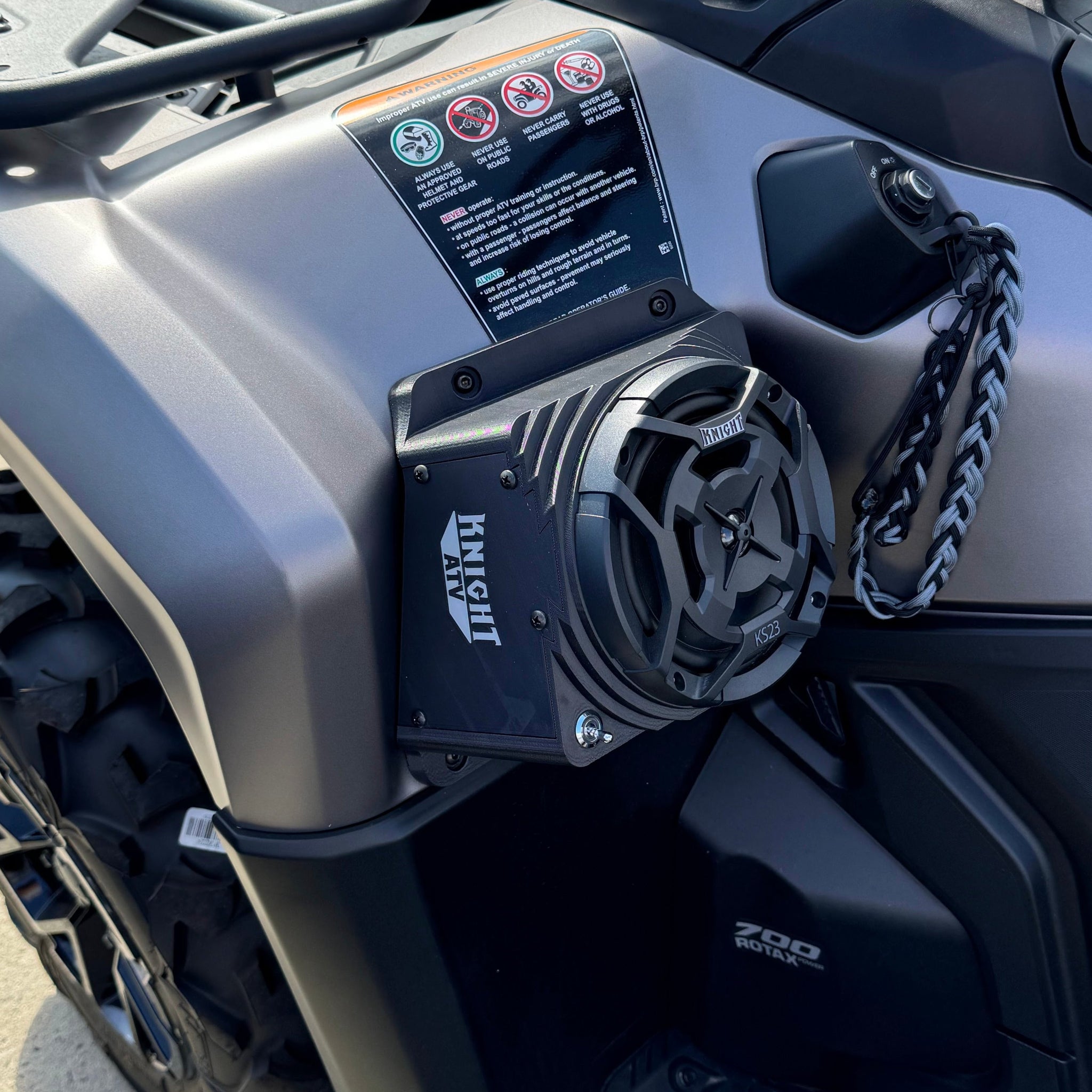 Can-Am Outlander Waterproof Fender Speaker Pods