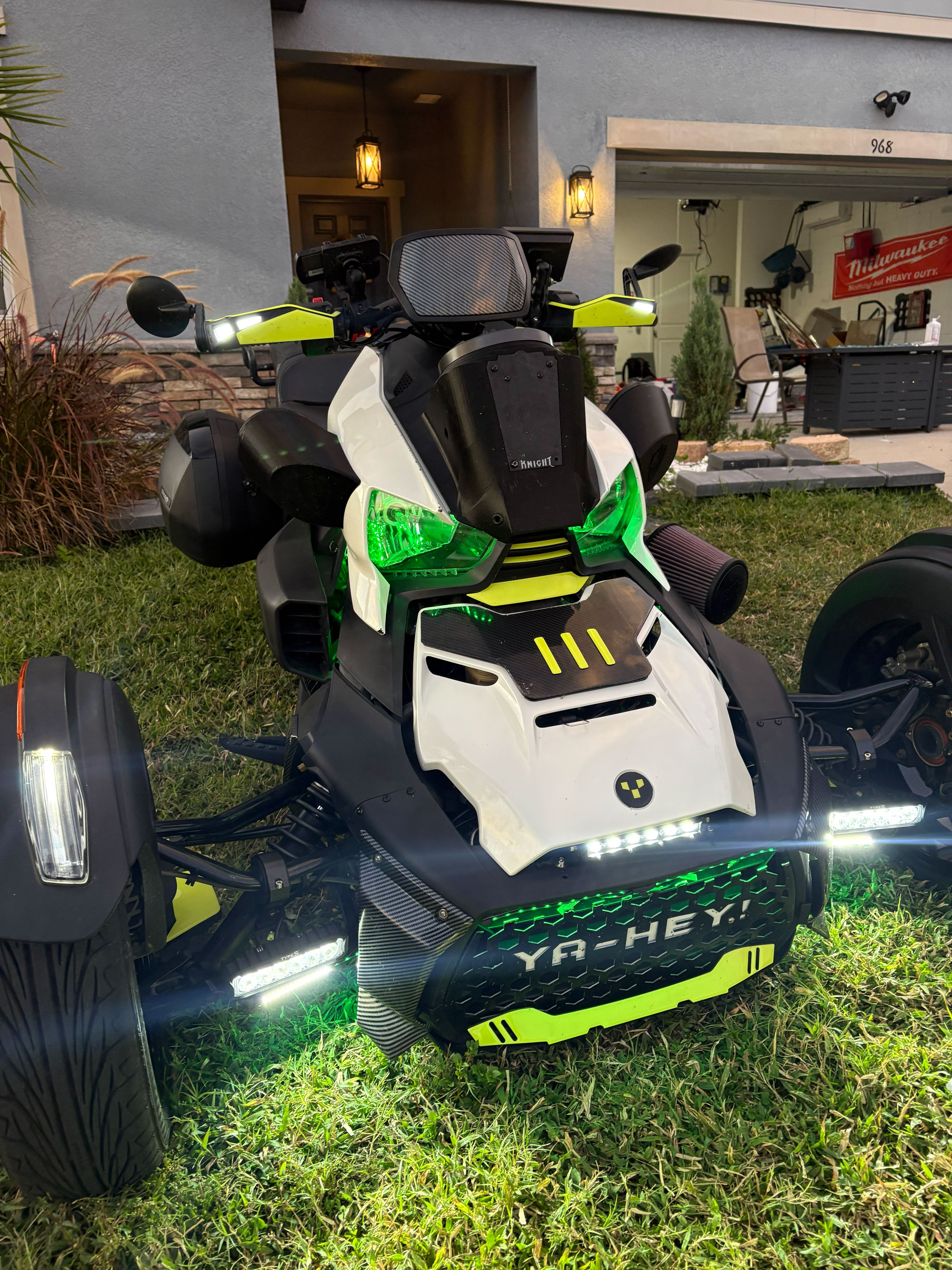 Can-Am Ryker Hood with Built In Speaker