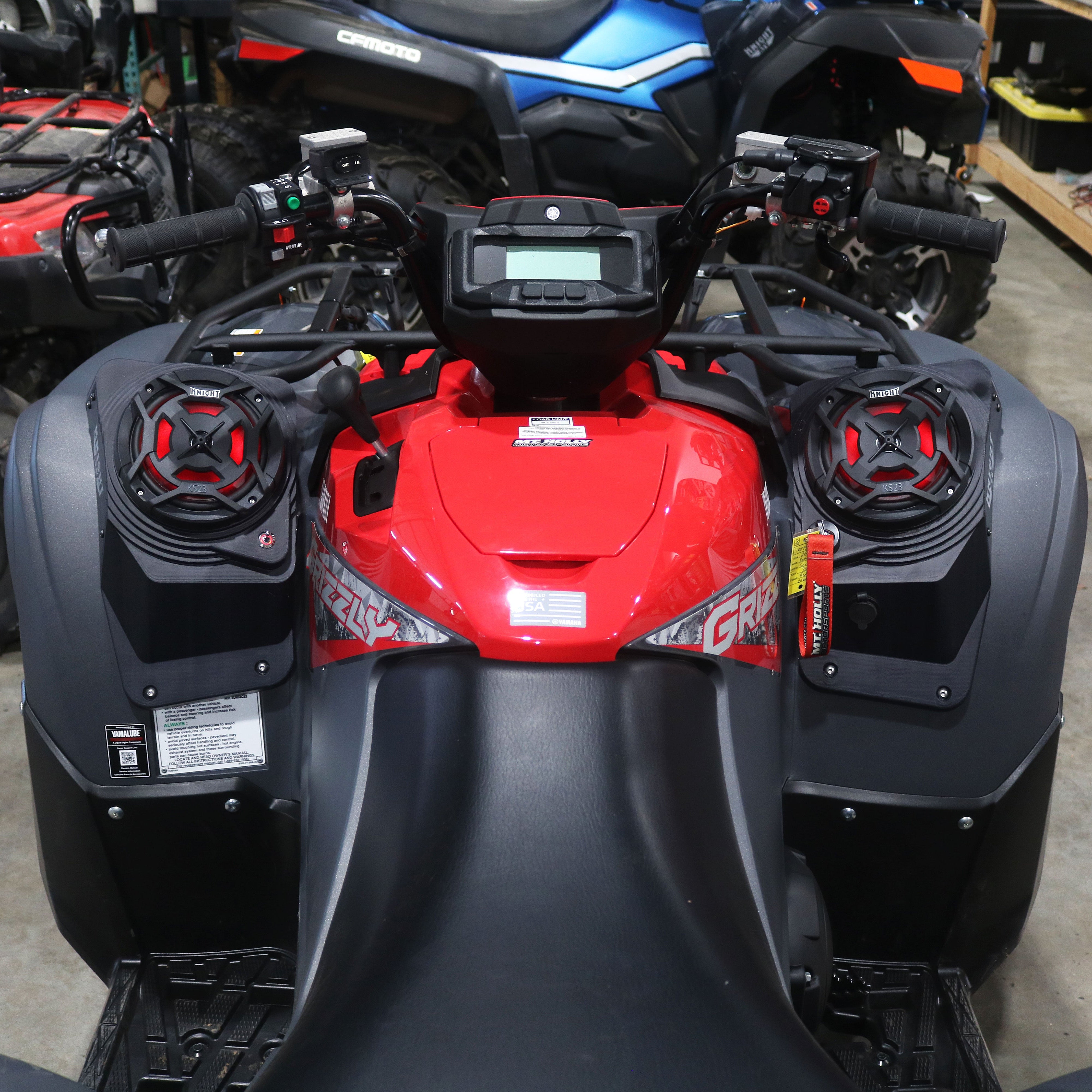 2016 to 2025 Yamaha Grizzly 700 Surround Sound Speaker Bundle
