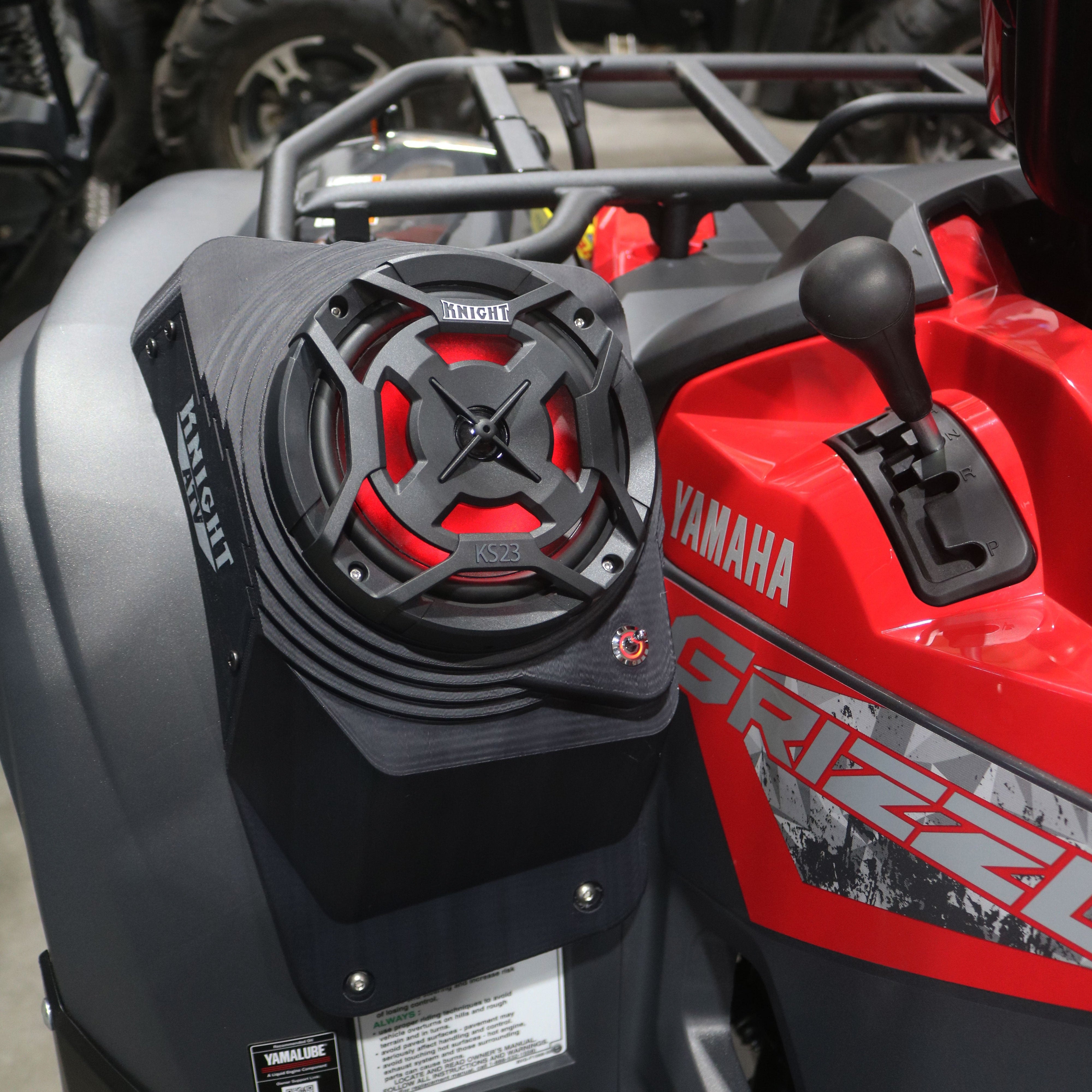 Yamaha Grizzly Waterproof Fender Speaker Pods