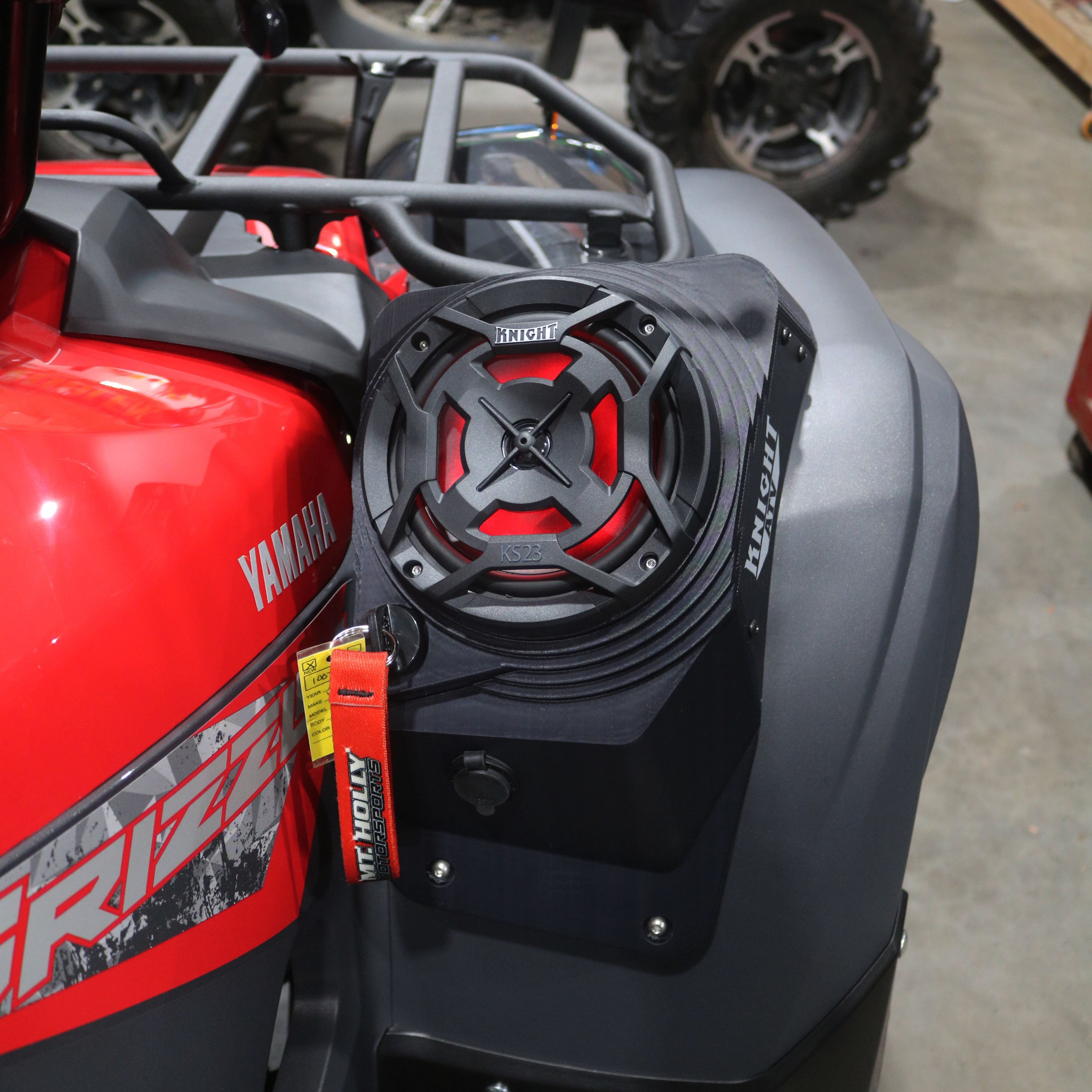 Yamaha Grizzly Waterproof Fender Speaker Pods