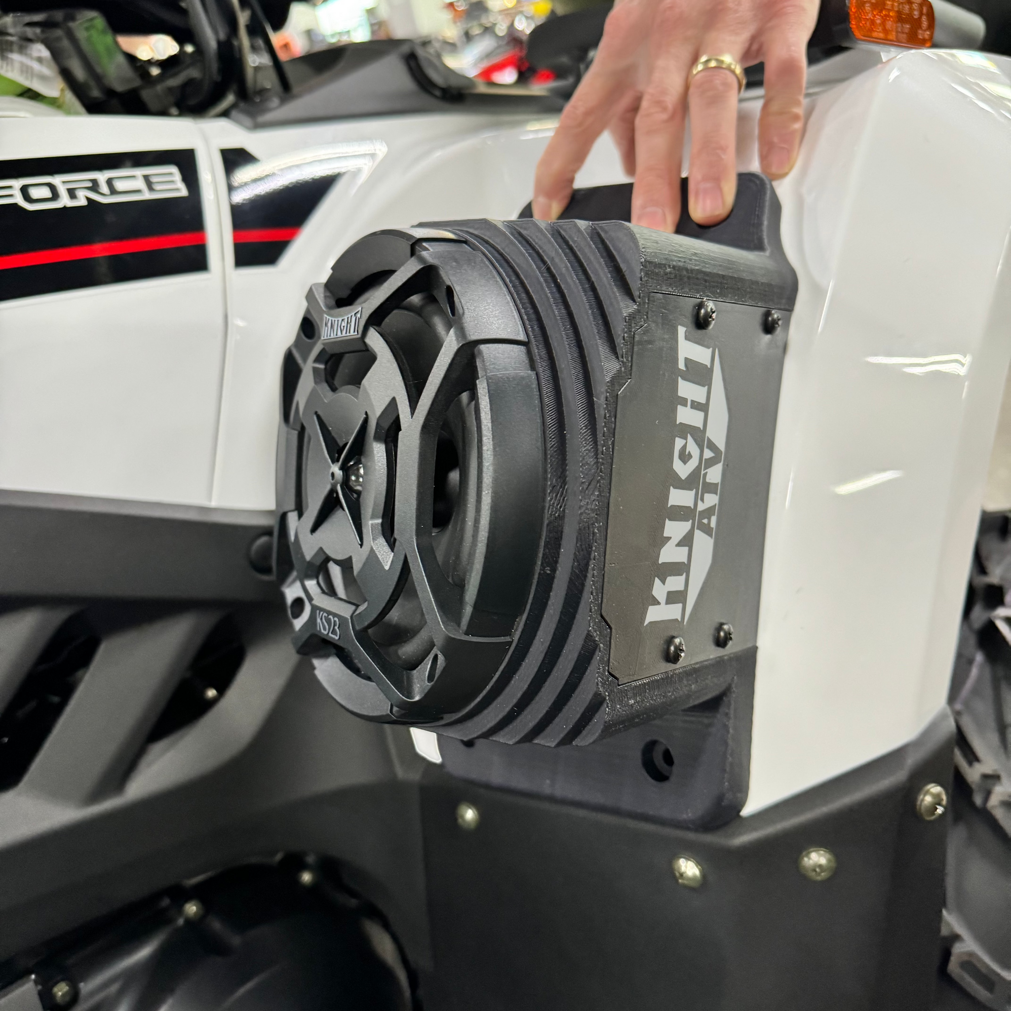 Brute Force 450 Waterproof Fender Speaker Pods