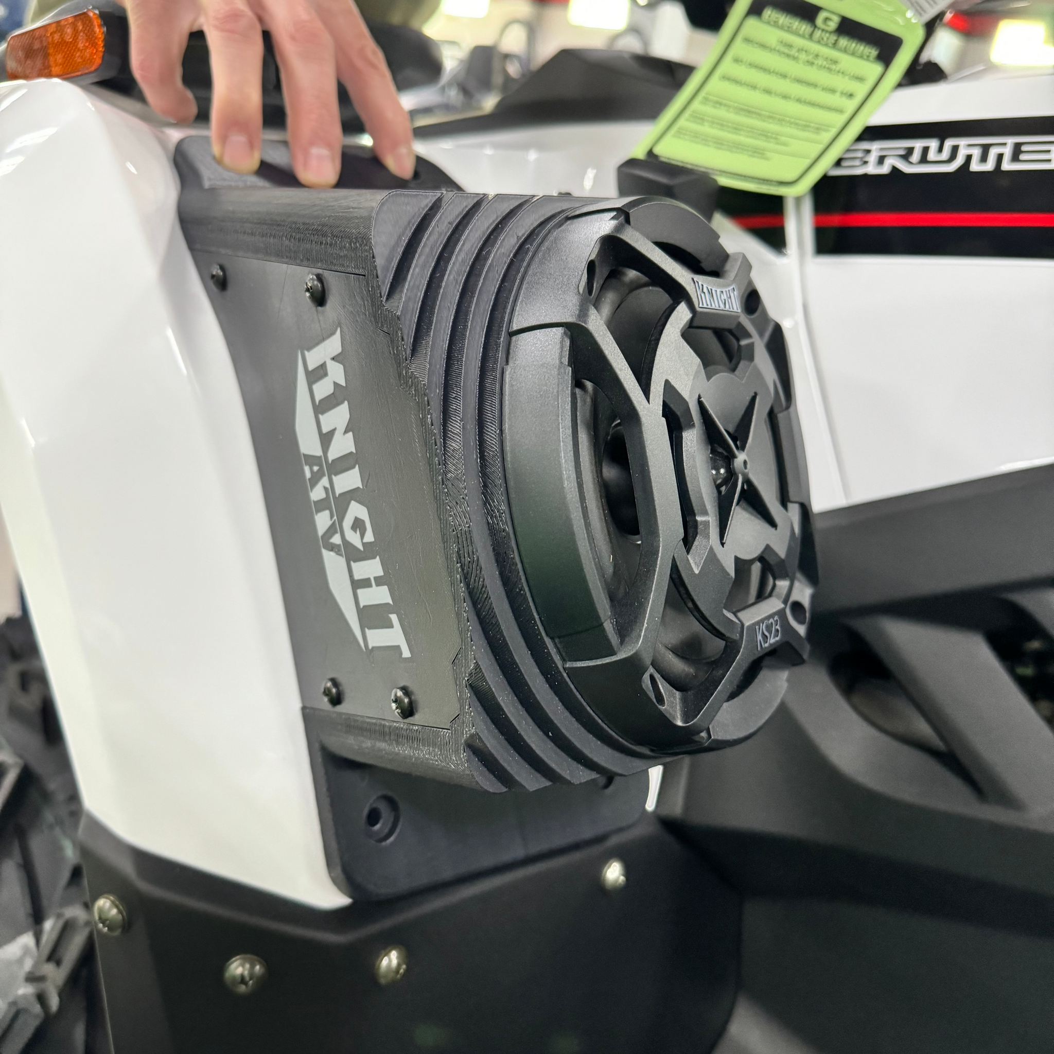 Brute Force 450 Waterproof Fender Speaker Pods