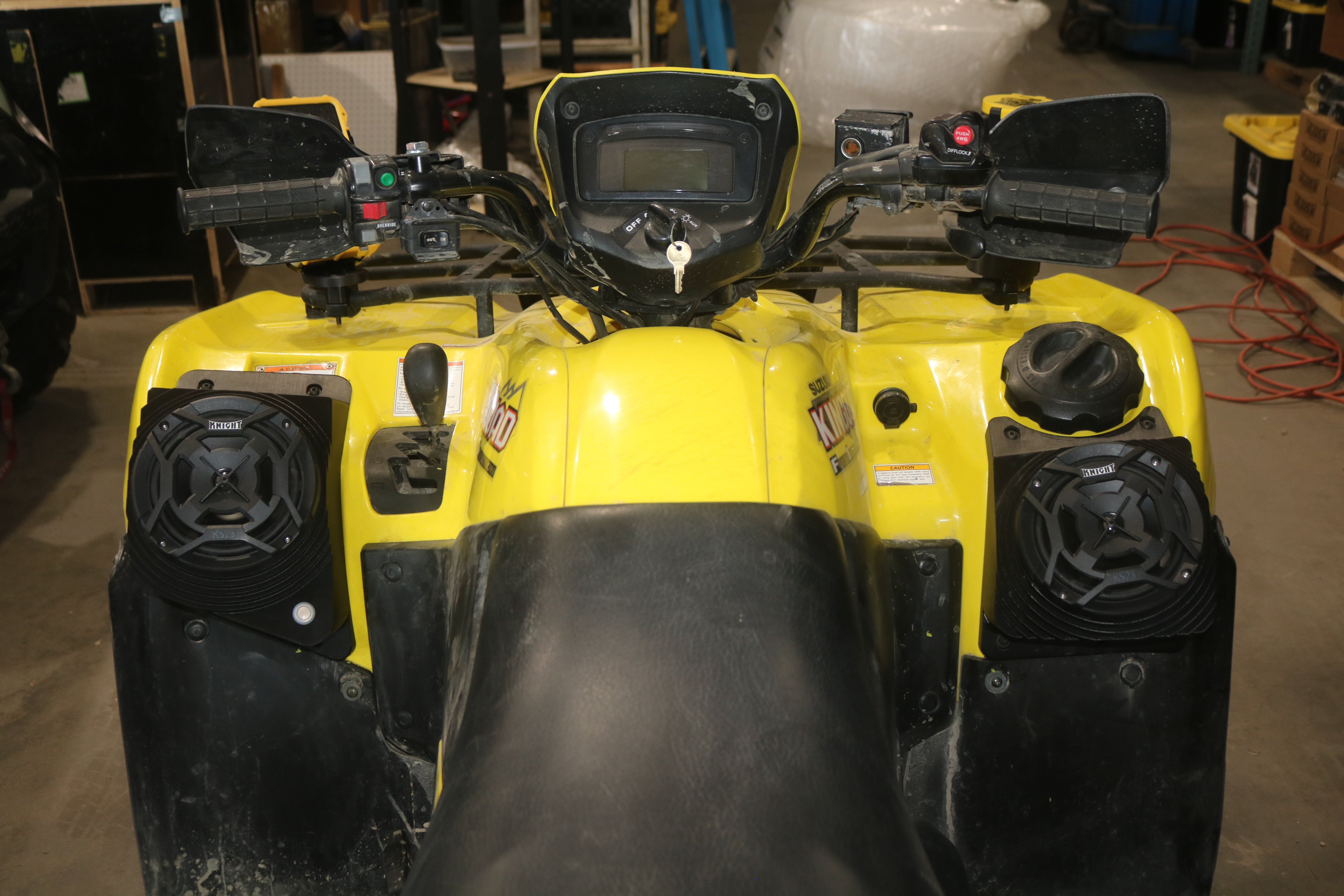 Suzuki King Quad 700/750 (05–18) Bluetooth LED ATV Sound System